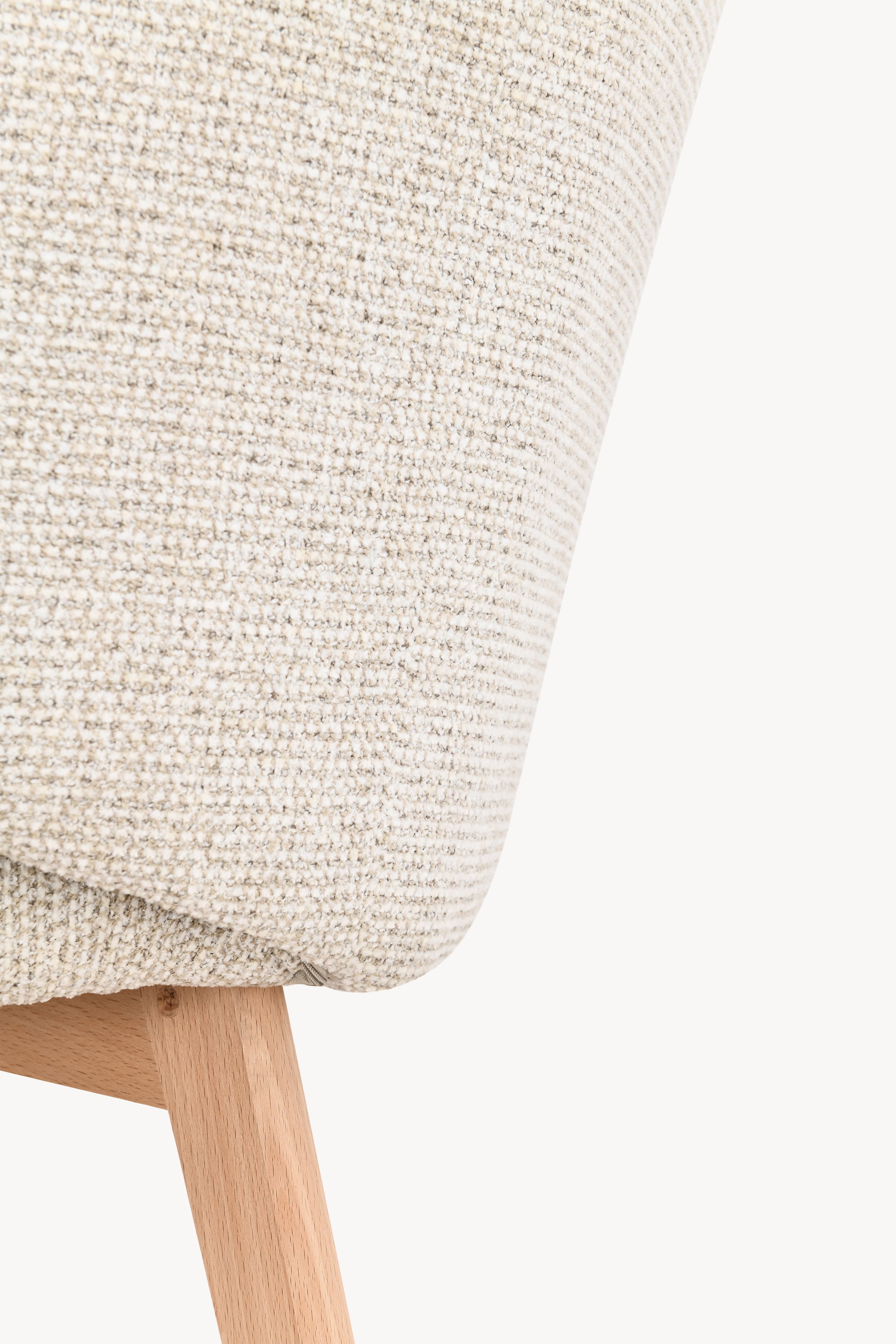 Stühle aus Stoff Federica, 2er-Set, Cremeweiß - Detailbild 12