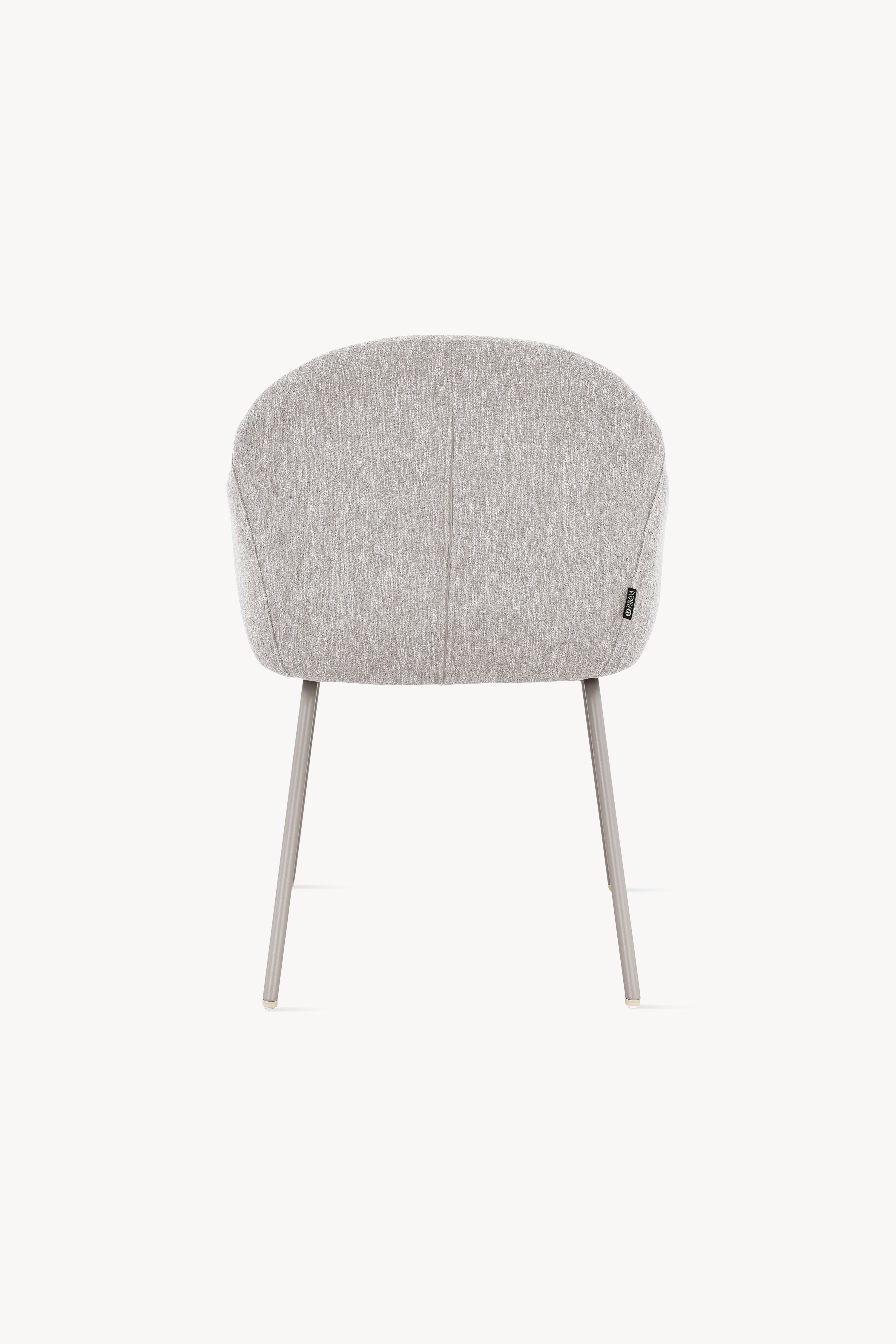 Sedie in tessuto Giulia, Set da 2, Beige - Immagine dettaglio 8