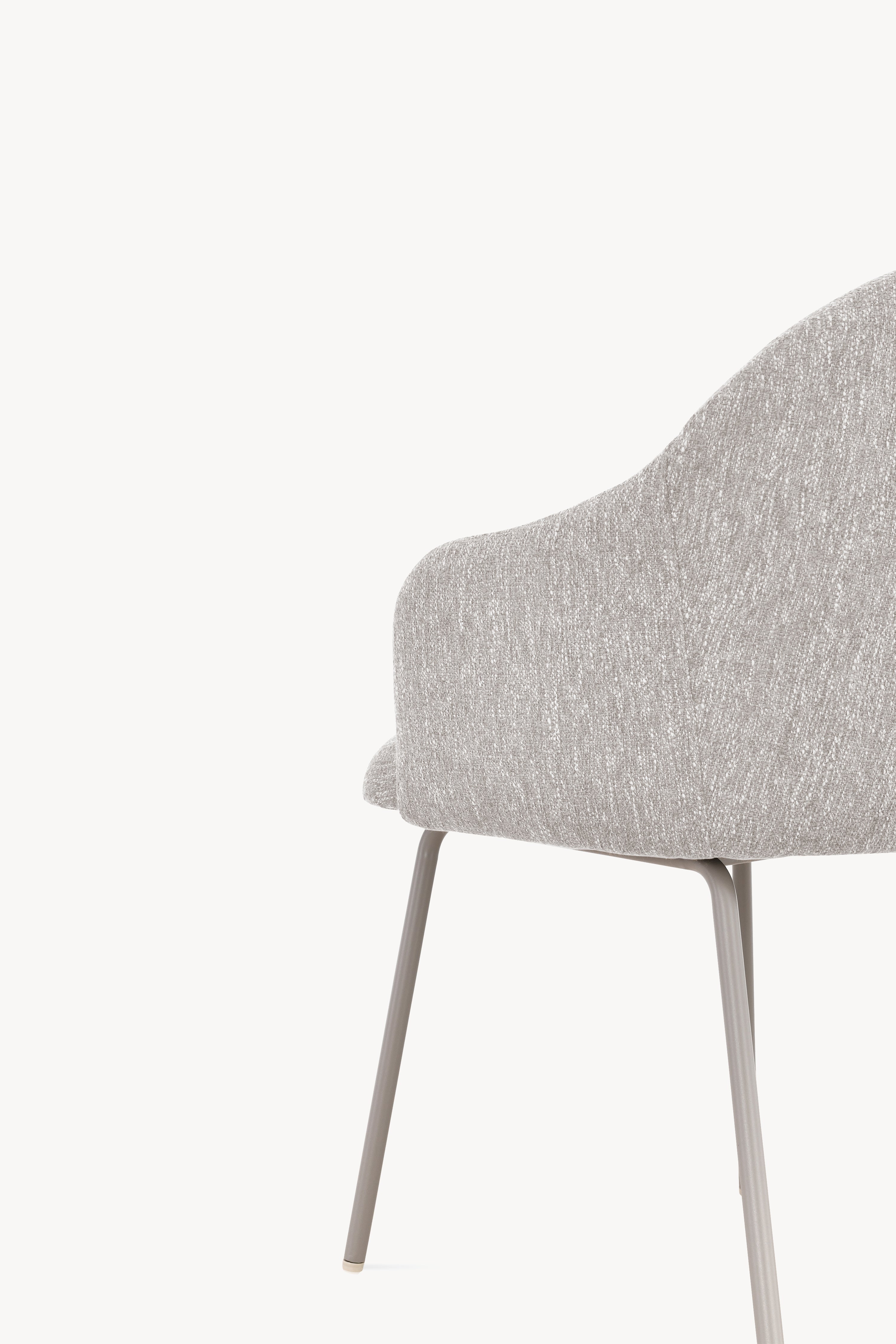 Sedie in tessuto Giulia, Set da 2, Beige - Immagine dettaglio 3