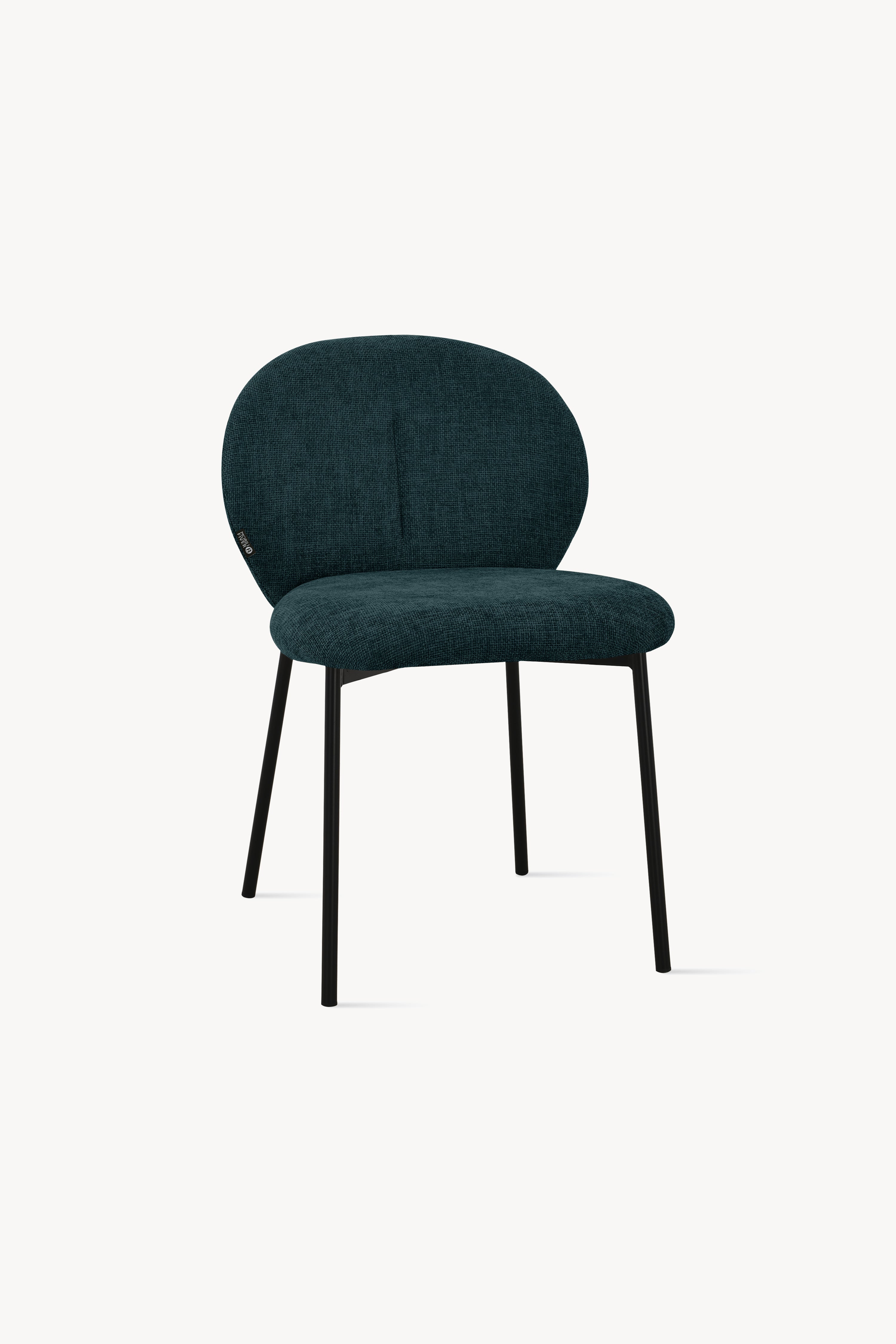 Sedie in tessuto Icaro, Set da 2, Verde - Immagine dettaglio 9