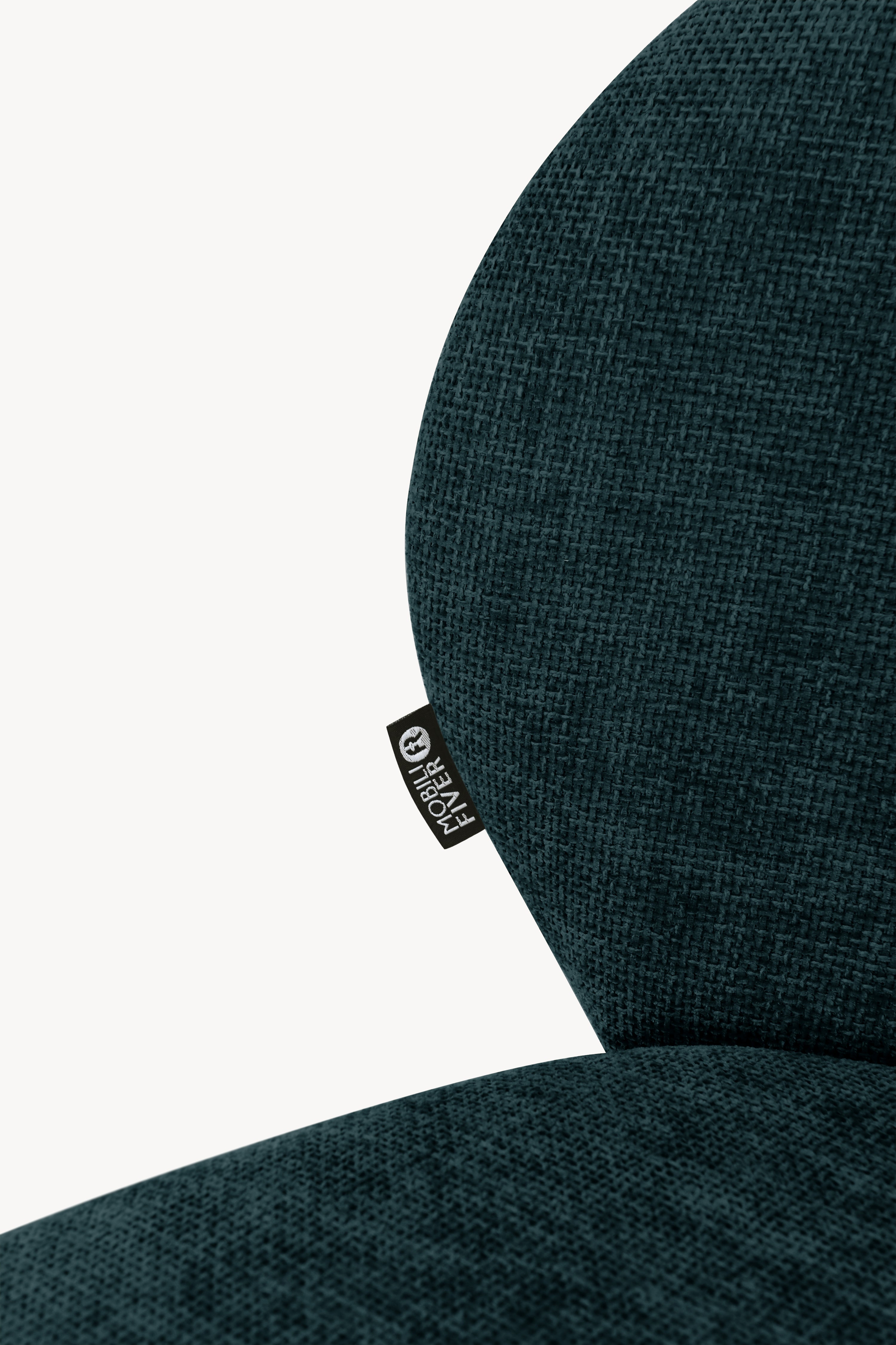 Sedie in tessuto Icaro, Set da 2, Verde - Immagine dettaglio 2