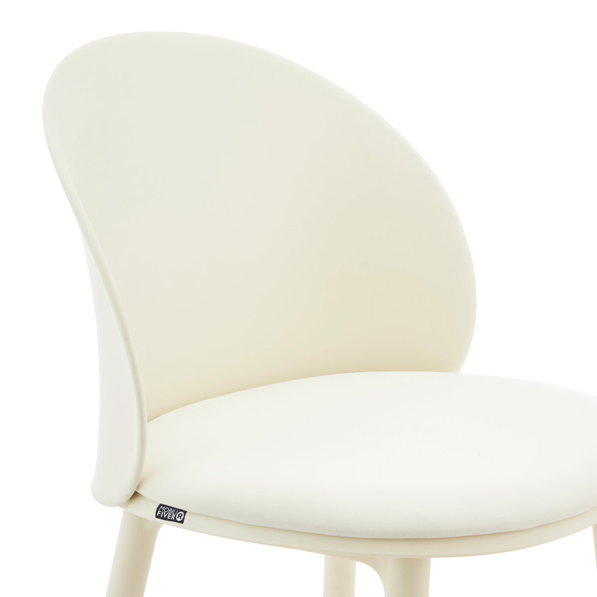 Melissa stoler, sett med 4, hvit - Detaljbilde 5