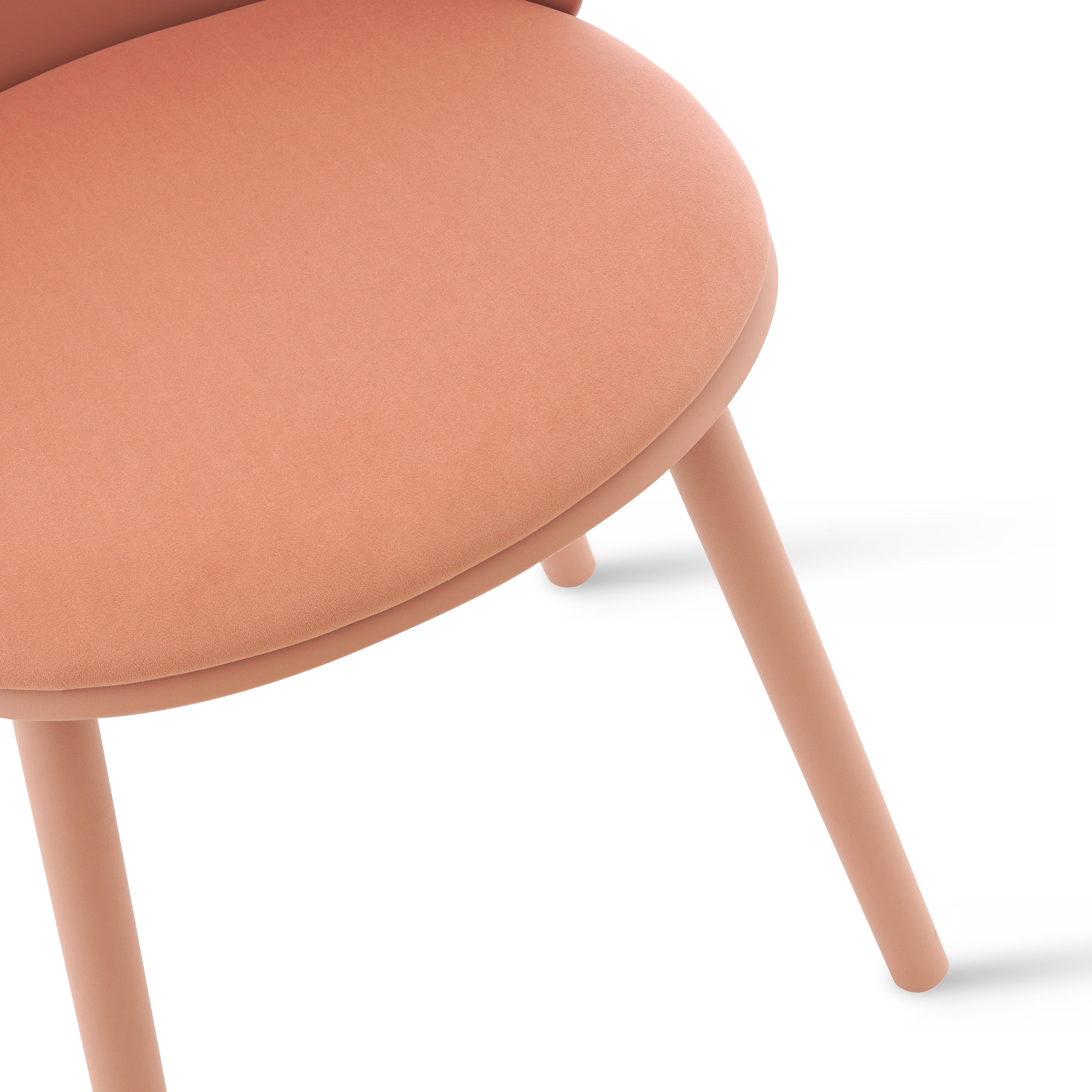 Scaune Melissa, set de 4, Roz - Detail image 7