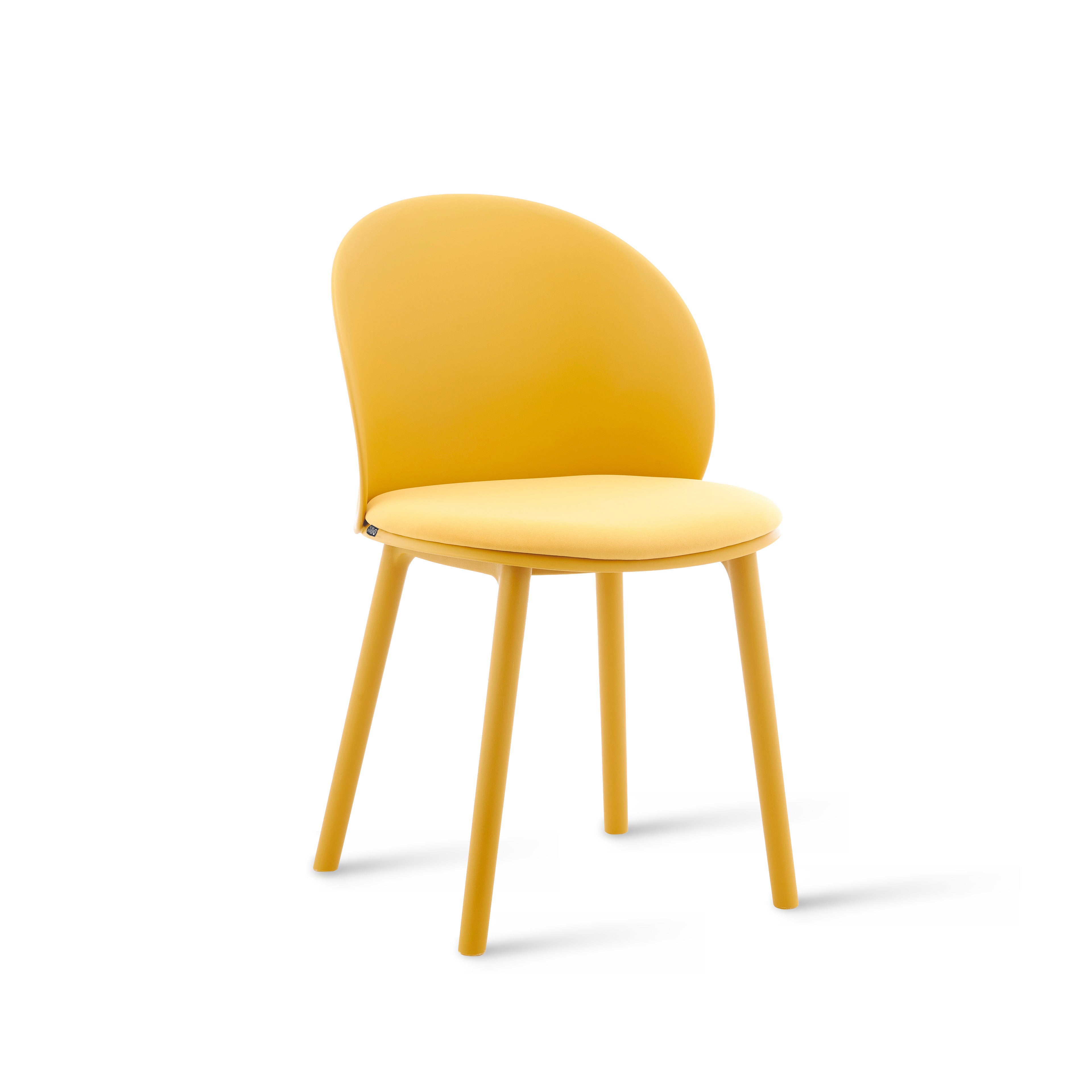 Sedie Melissa, set da 4, Giallo senape