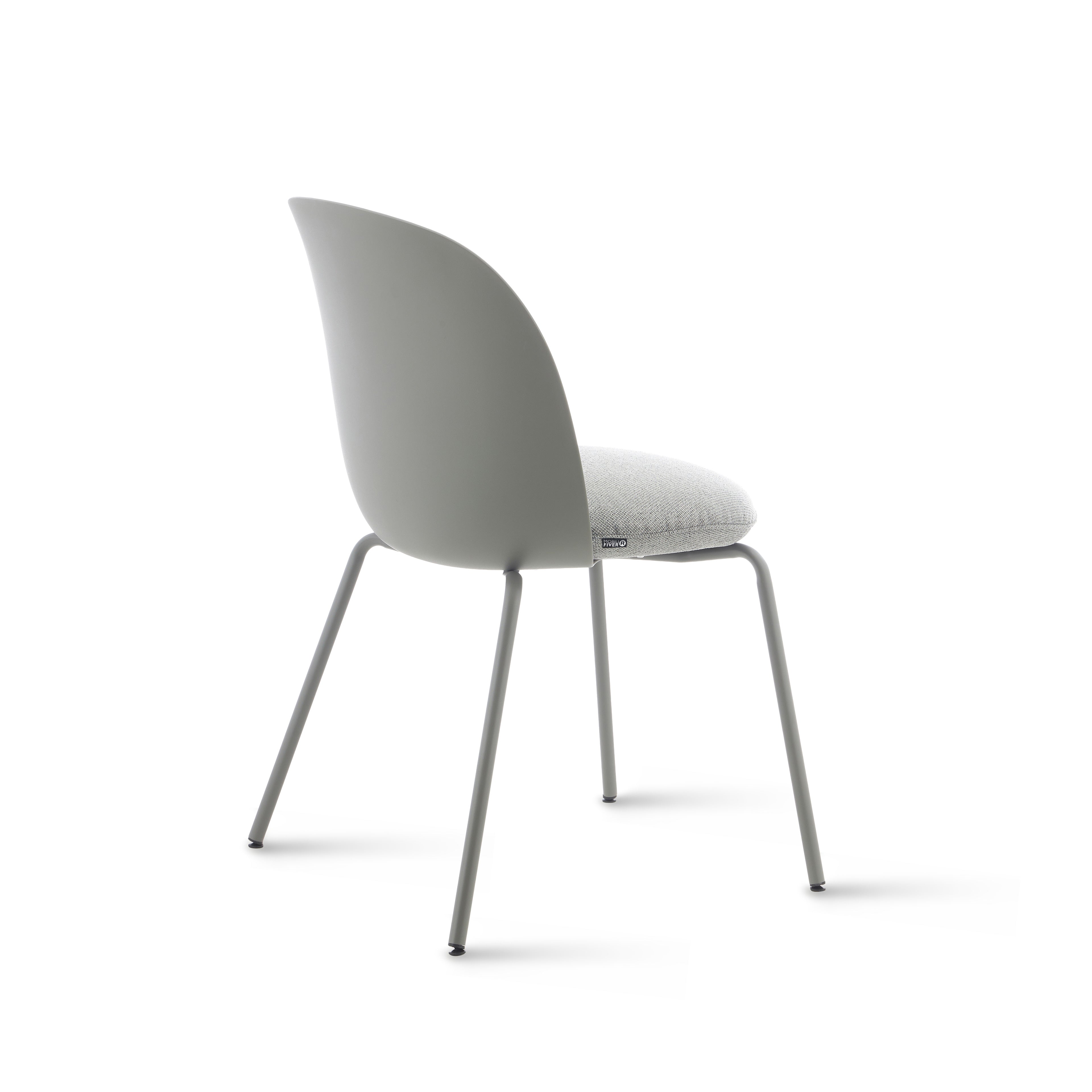 Sedie Marzia, set da 4, Grigio scuro - Immagine dettaglio 3