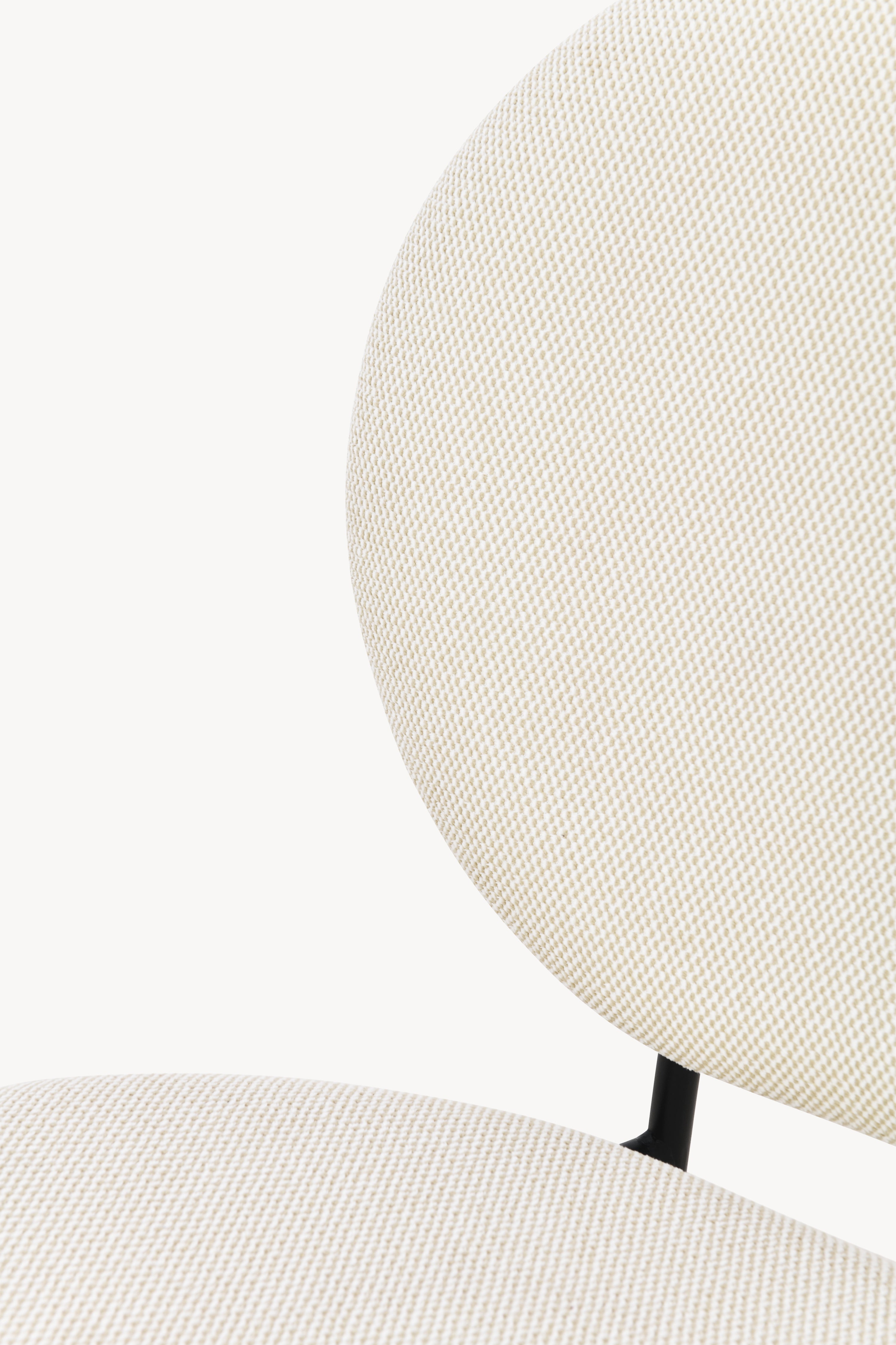 Stühle aus Stoff Pietro, 2er-Set, Cremeweiß - Detailbild 8