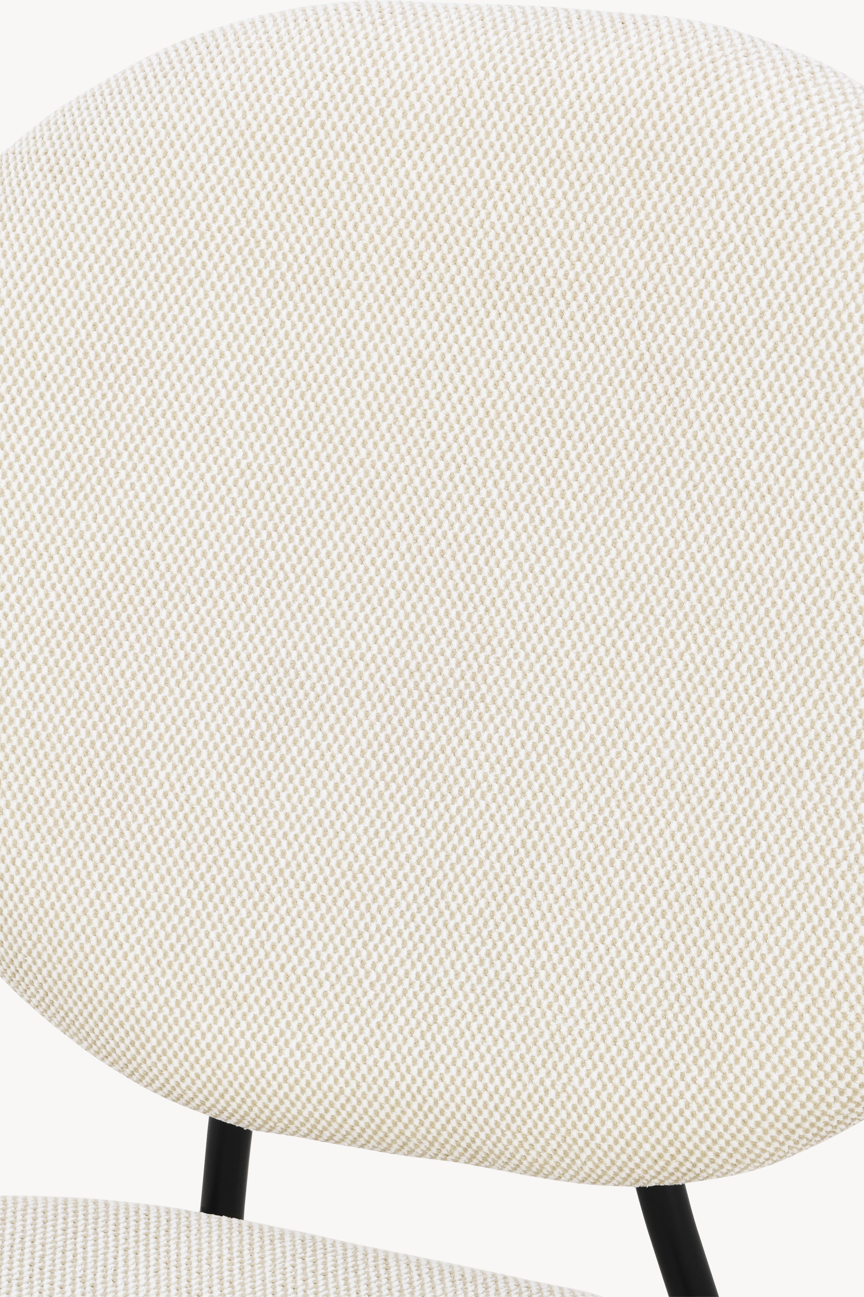Stühle aus Stoff Pietro, 2er-Set, Cremeweiß - Detailbild 9