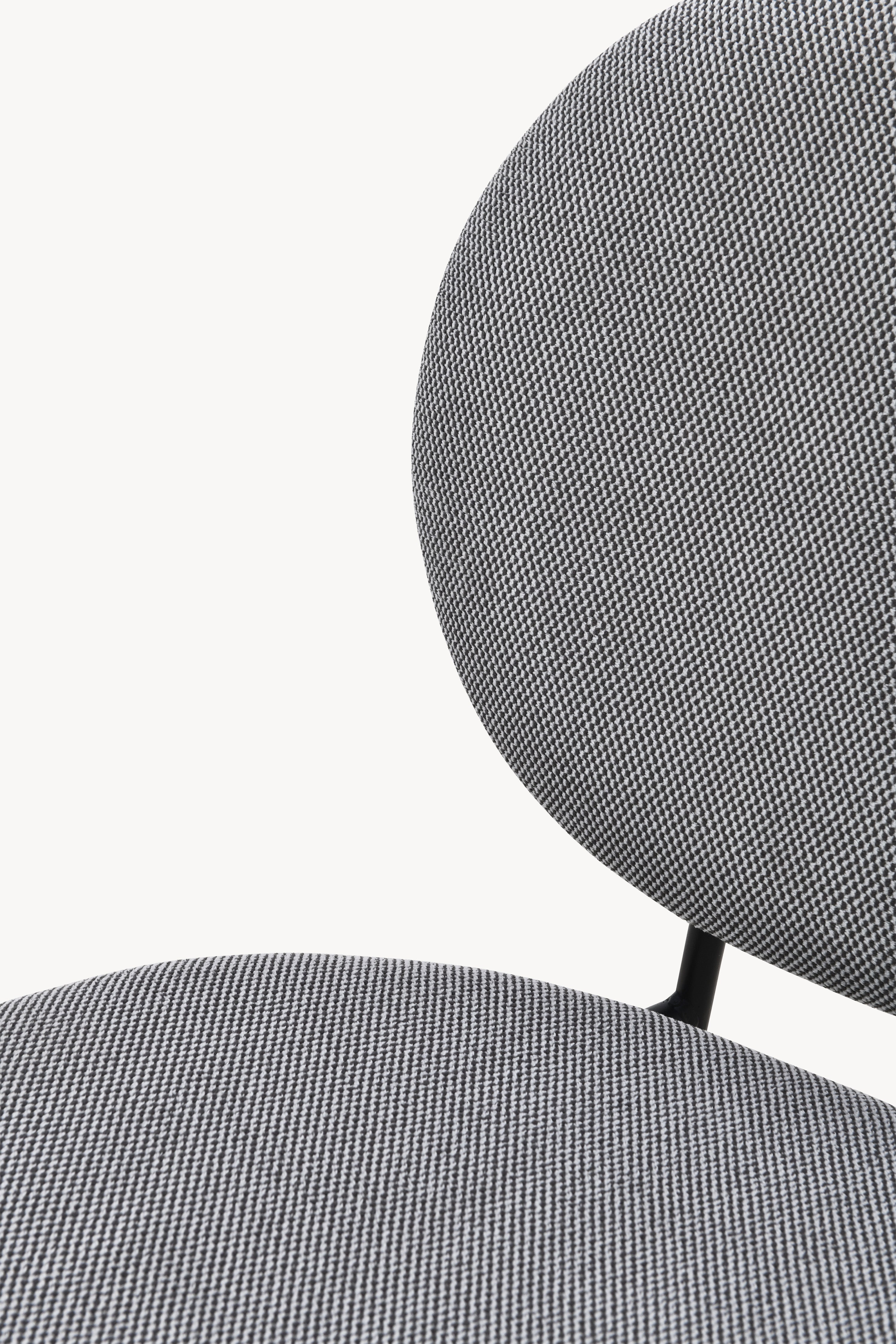 Stühle aus Stoff Pietro, 2er-Set, Grau - Detailbild 15