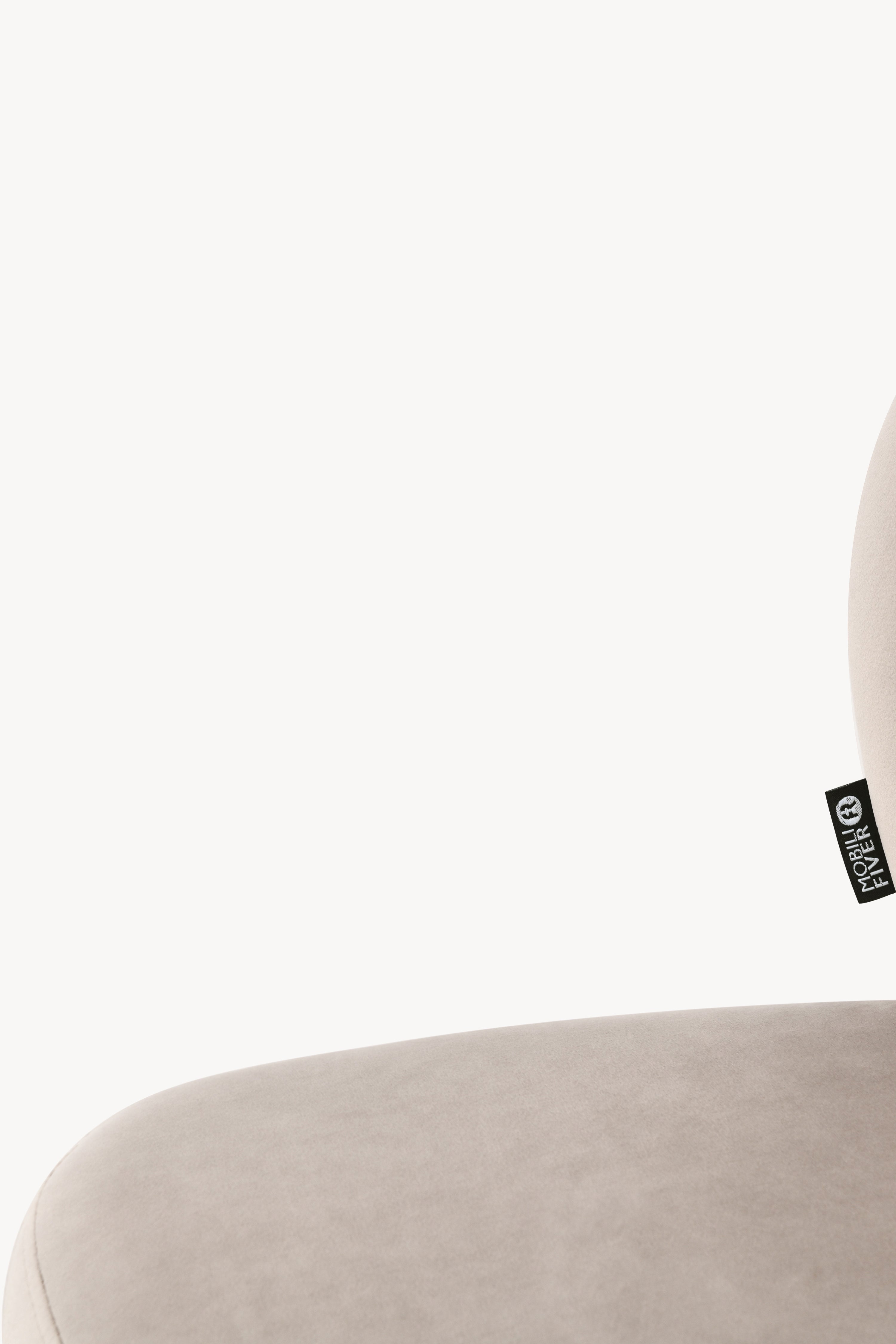 Revy Fabric Chairs, Set of 2, Grey - Detail image 8