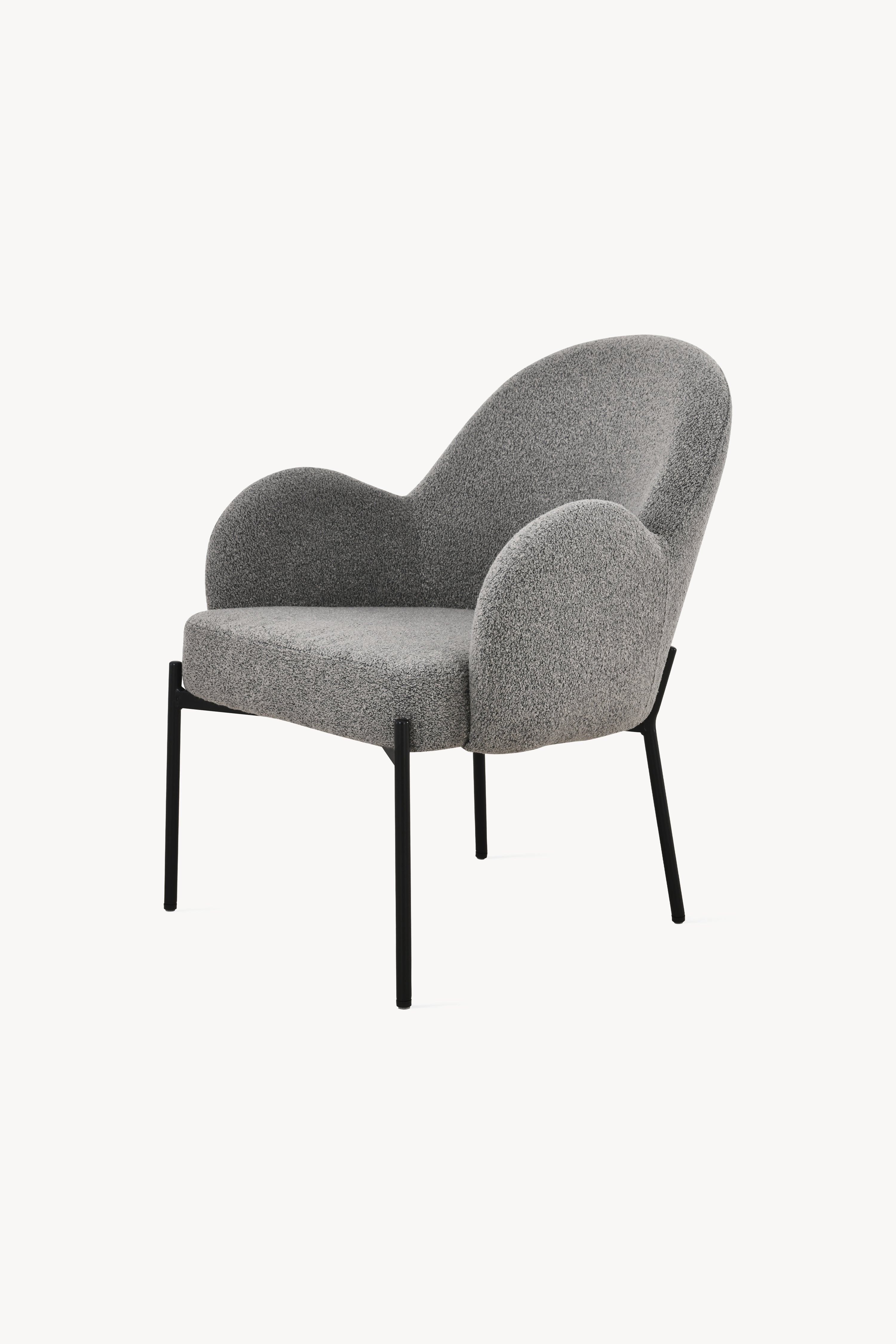 Roxy Stoff Lenestol, Mørk Grå - Detaljbilde 1
