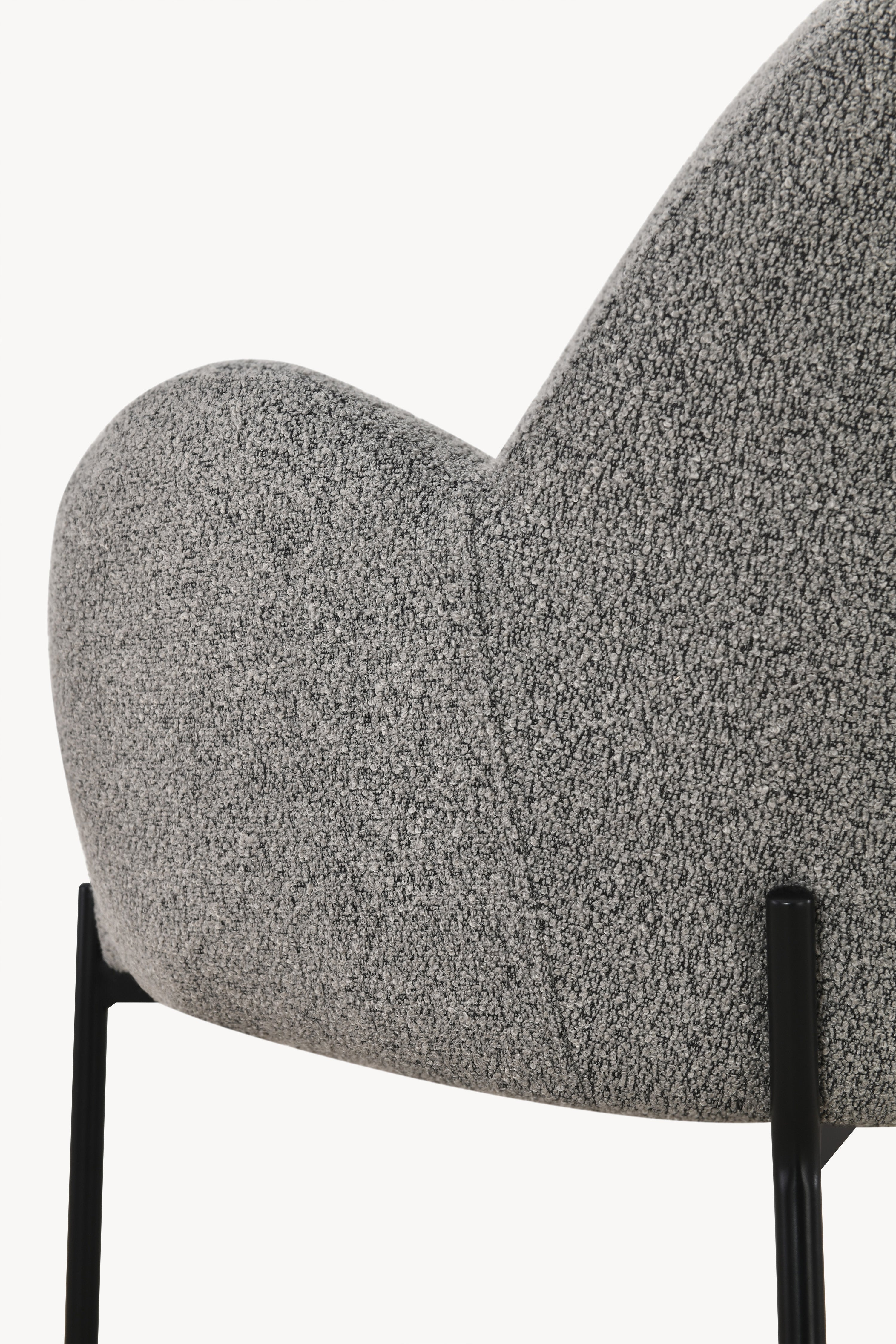 Roxy Stoff Lenestol, Mørk Grå - Detaljbilde 10