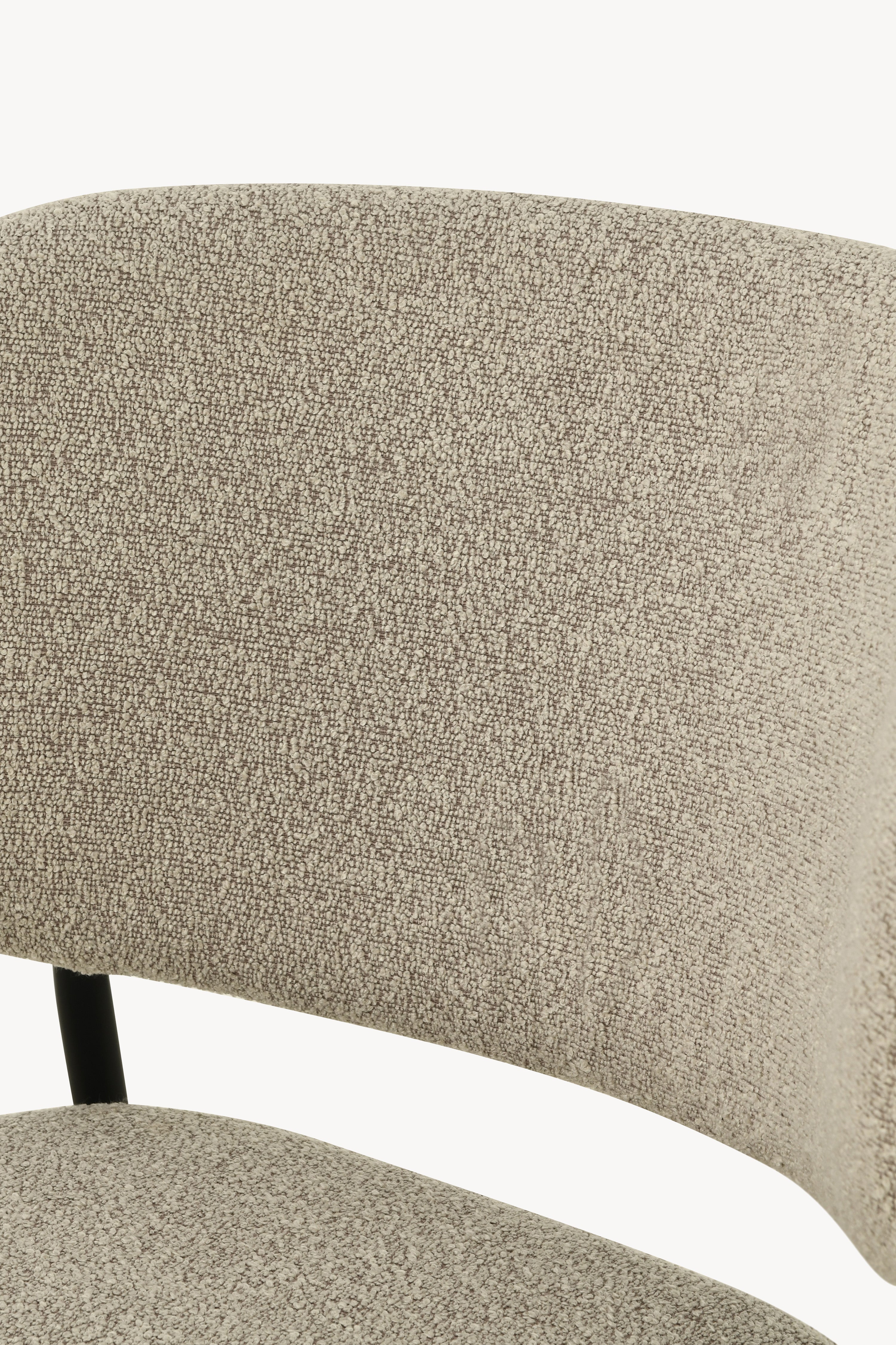 Sedie in tessuto Silvia, Set da 2, Beige - Immagine dettaglio 12