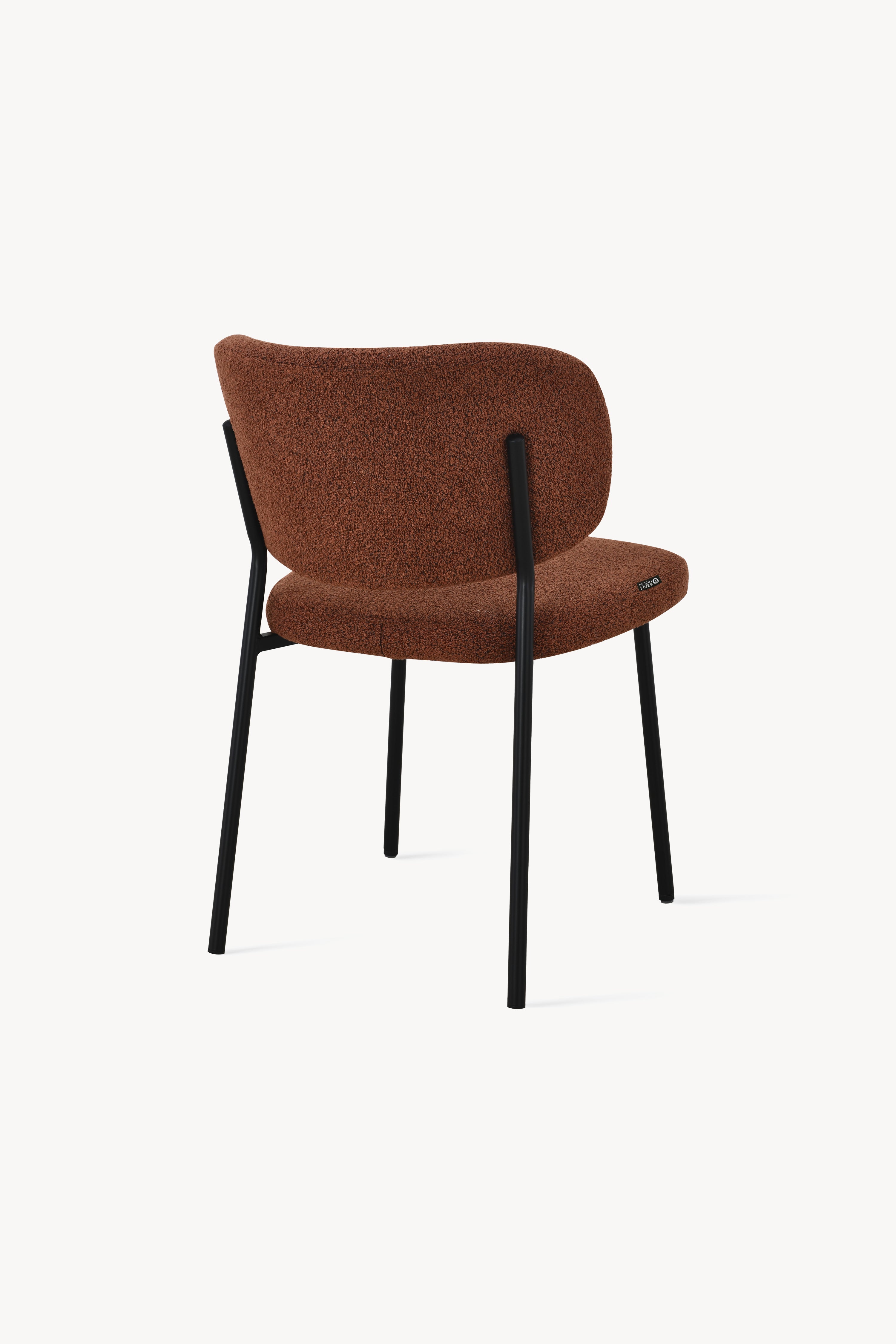 Sedie in tessuto Silvia, Set da 2, Rosso Mattone - Immagine dettaglio 13