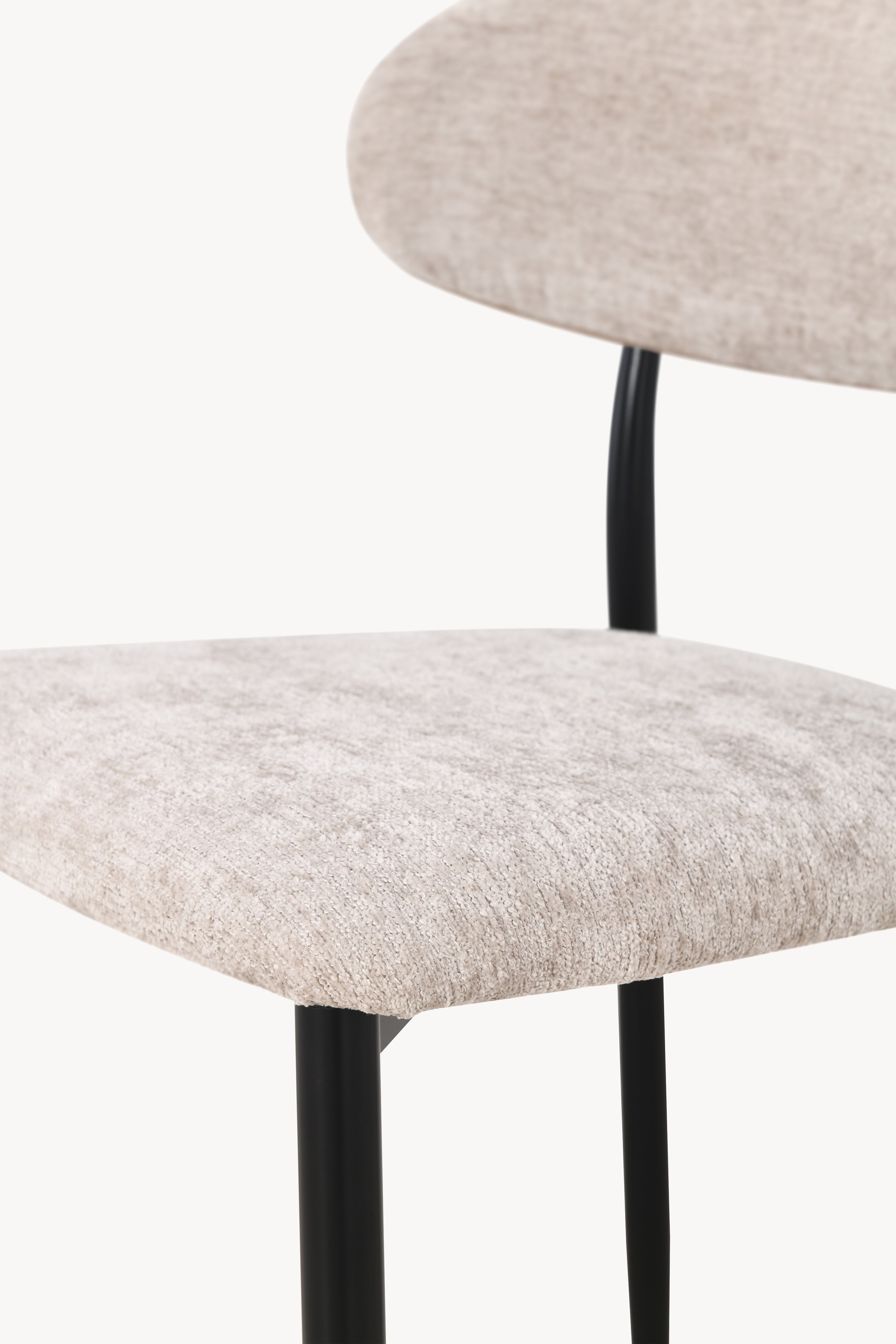 Sedie in tessuto Sofia, Set da 2, Beige - Immagine dettaglio 14