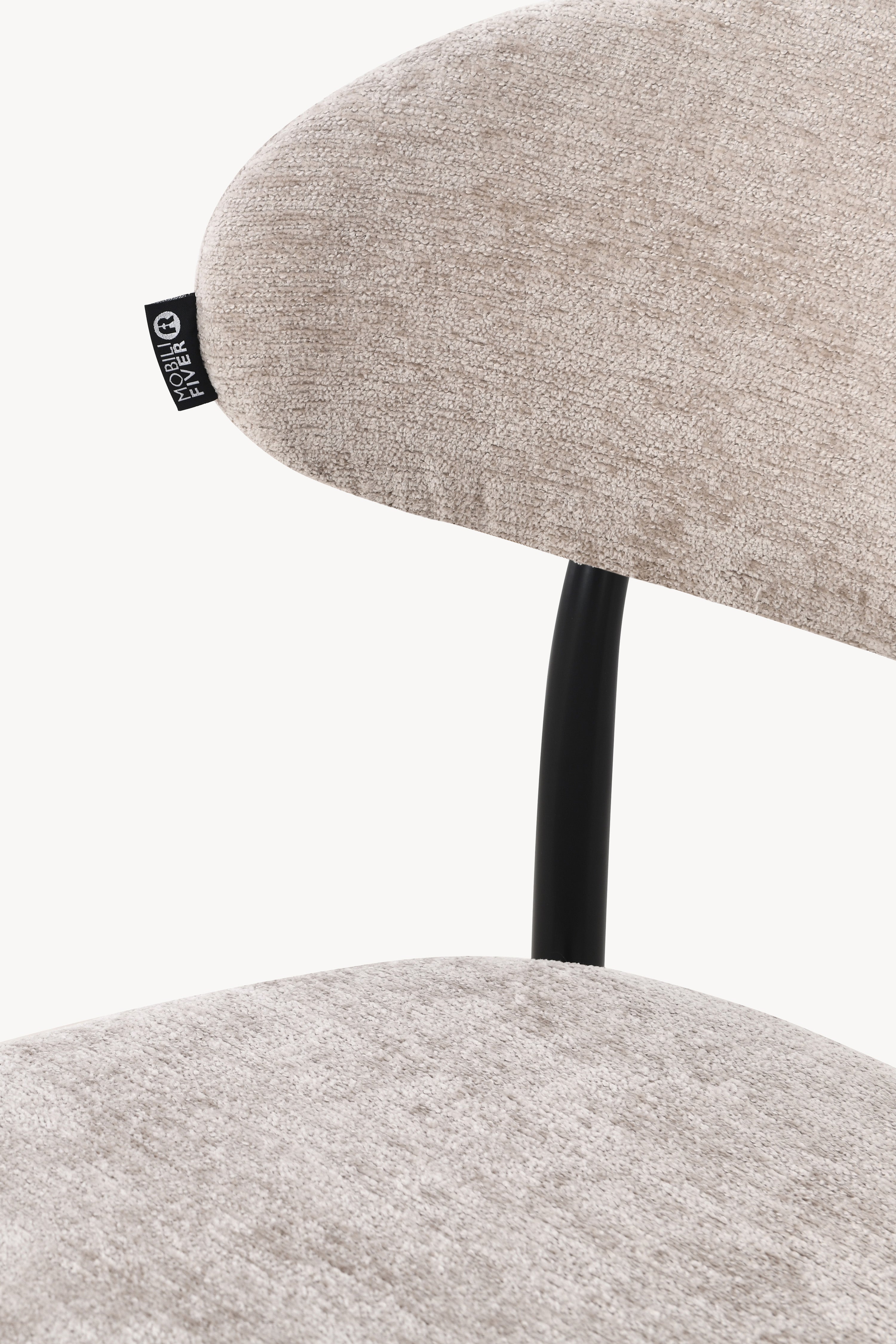 Sedie in tessuto Sofia, Set da 2, Beige - Immagine dettaglio 11