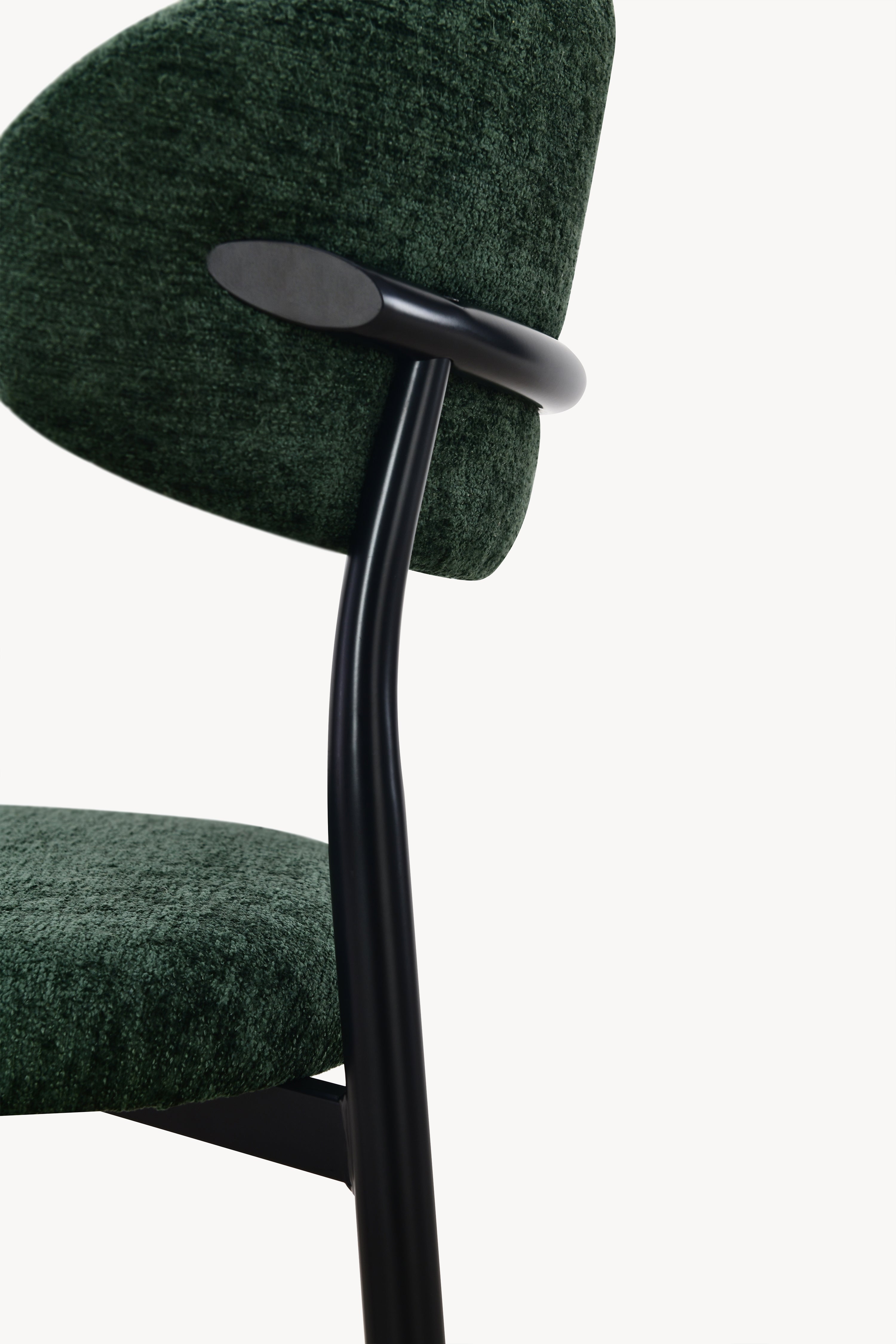 Chaises en tissu Sofia, Lot de 2, Vert - Image de détail 8