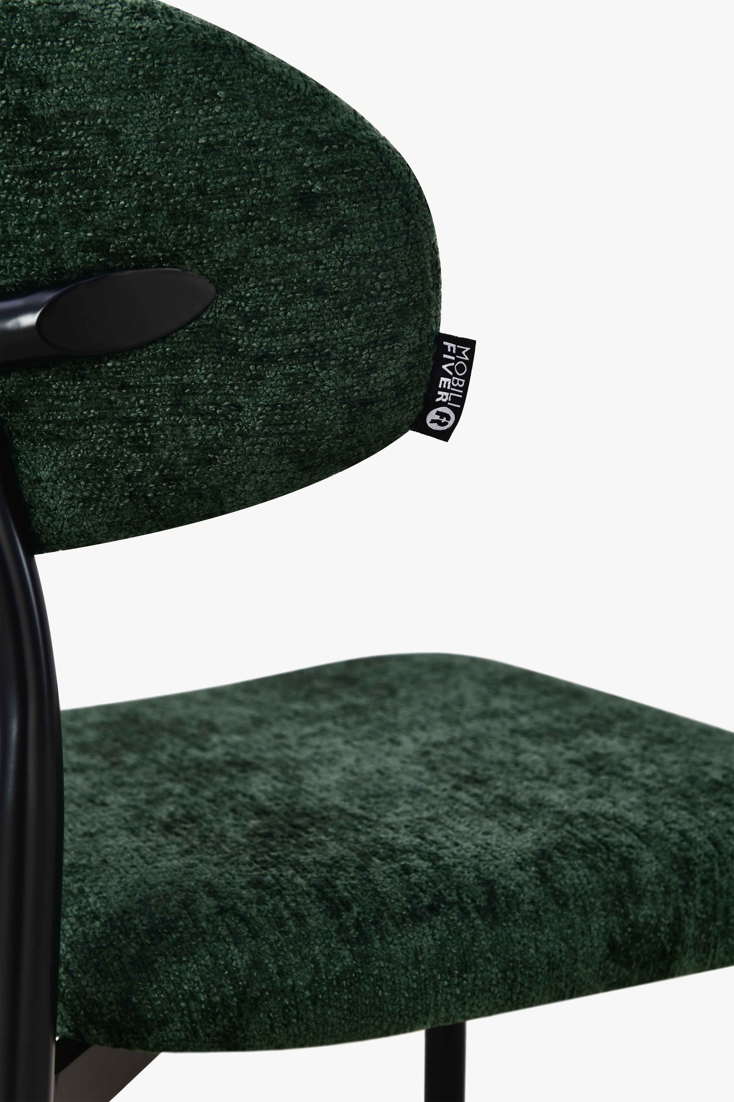 Chaises en tissu Sofia, Lot de 2, Vert - Image de détail 14