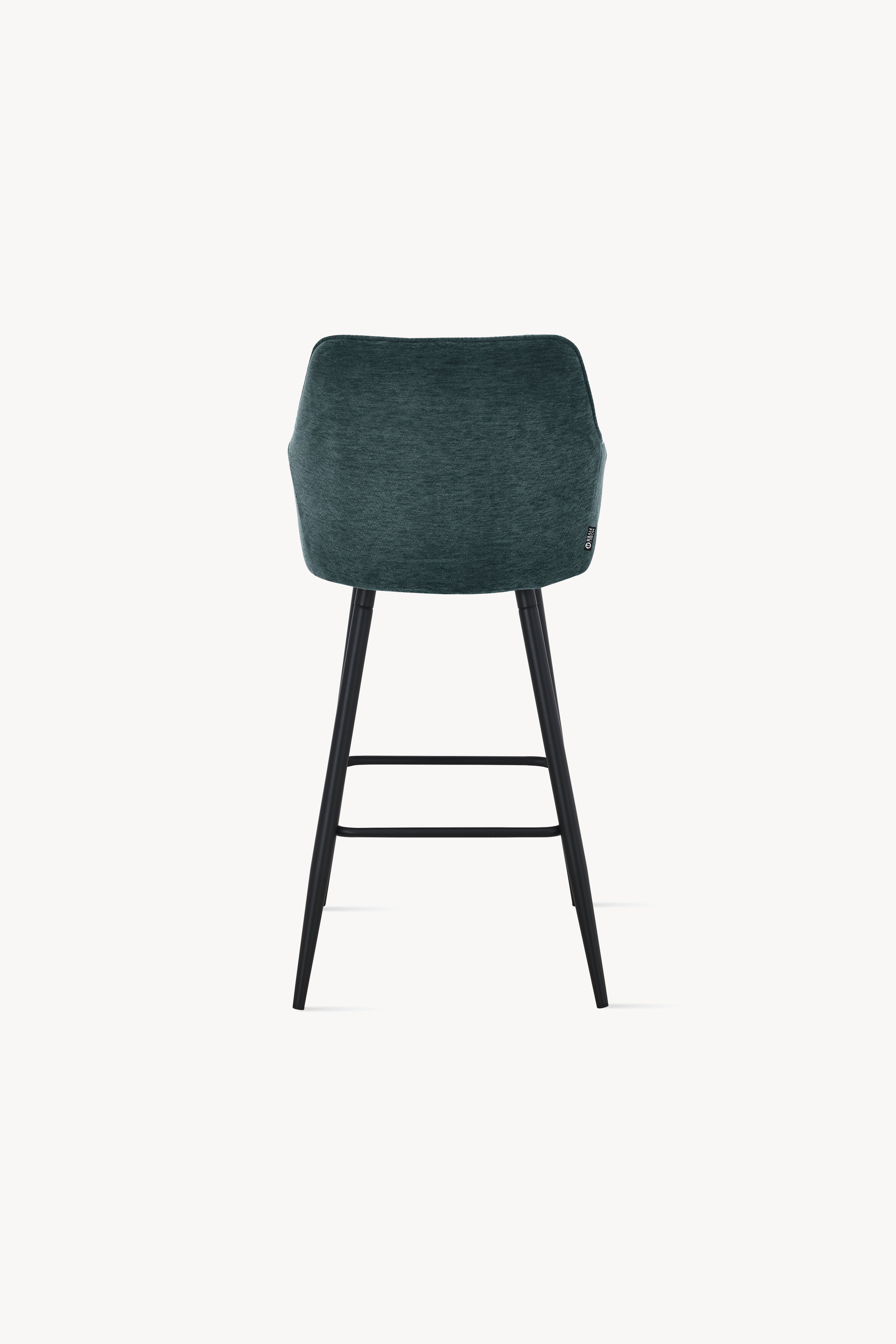 Scaune din material textil Thomas, Set de 2, Verde - Imagine detaliu 11