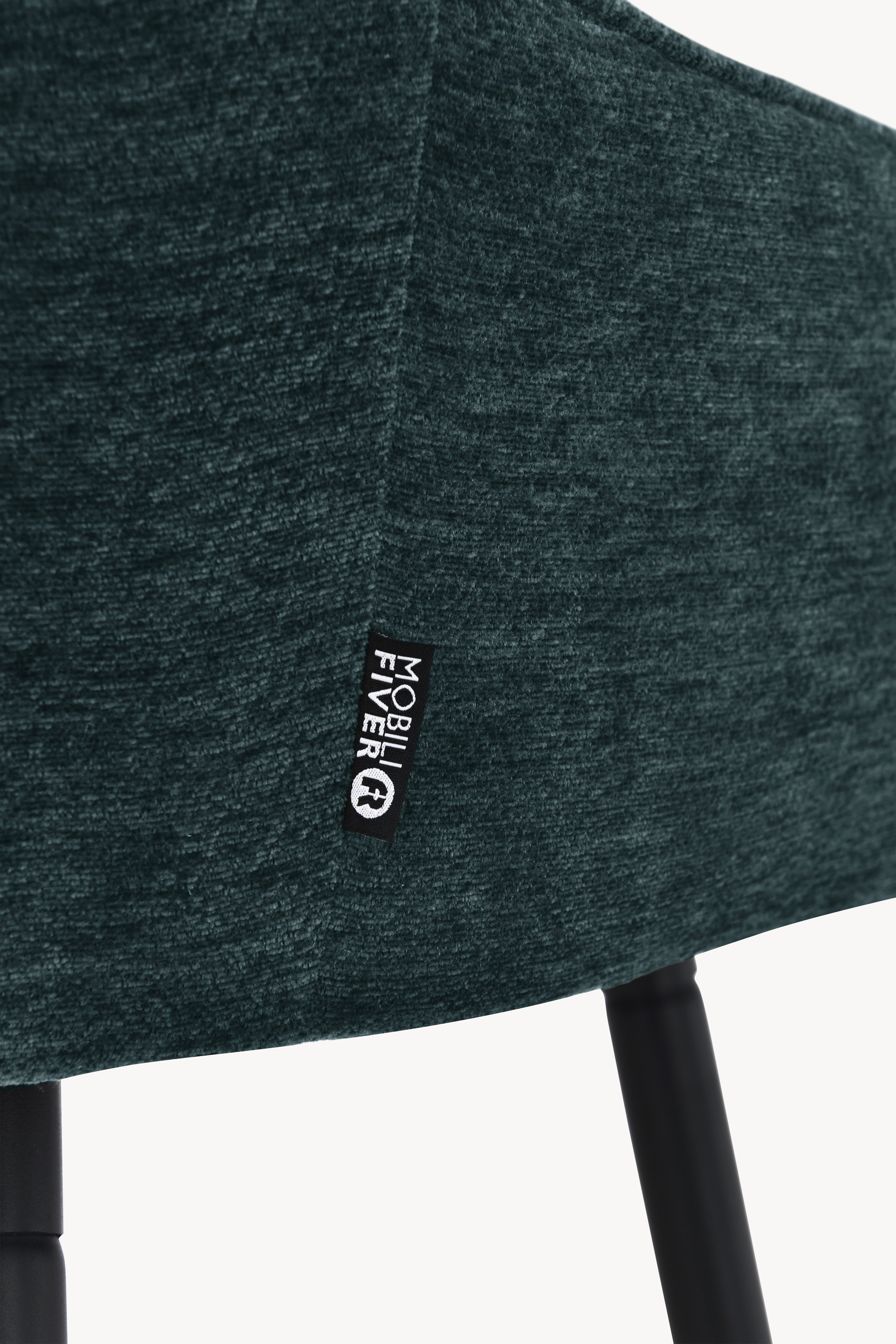 Scaune din material textil Thomas, Set de 2, Verde - Imagine detaliu 15