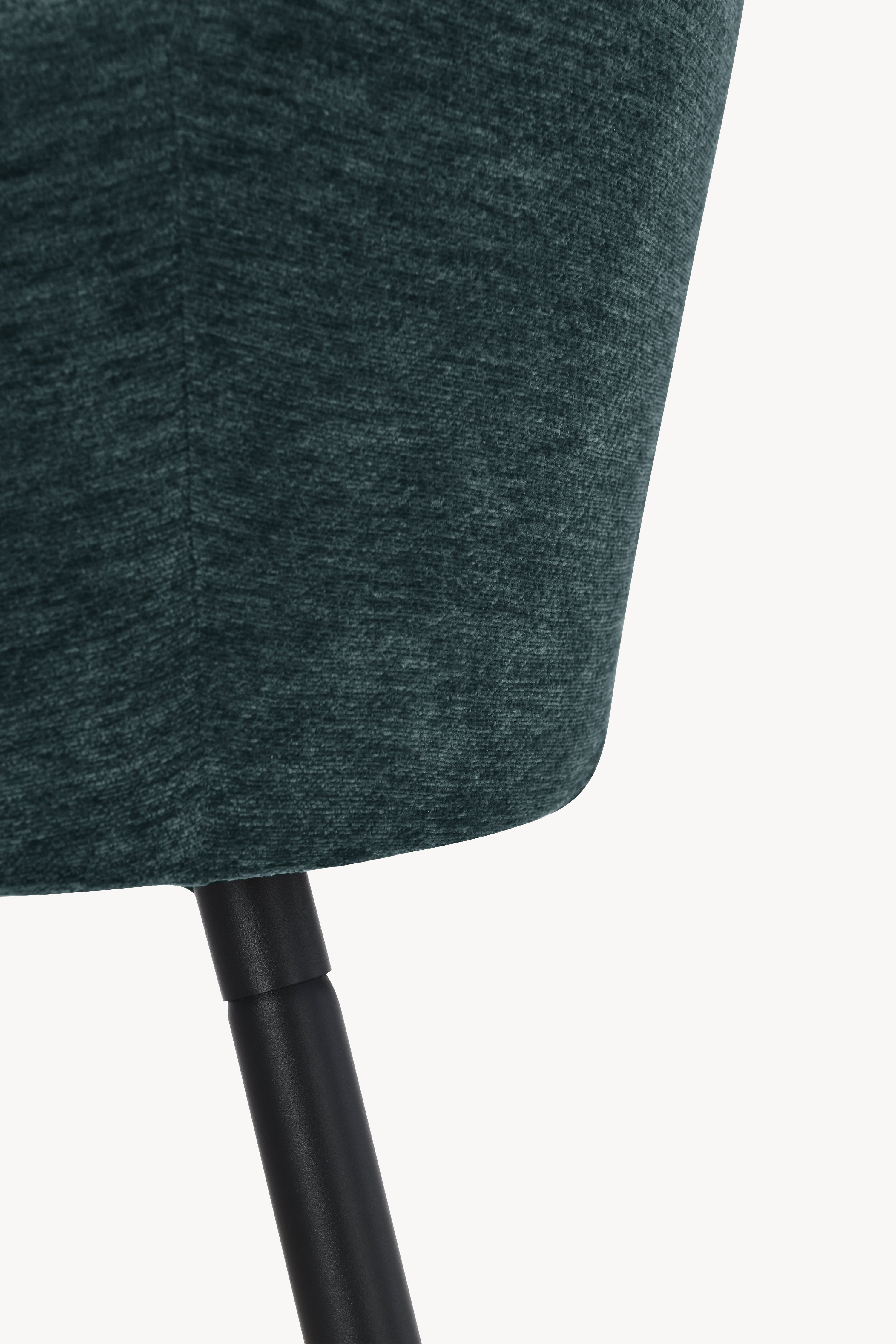 Scaune din material textil Thomas, Set de 2, Verde - Imagine detaliu 10