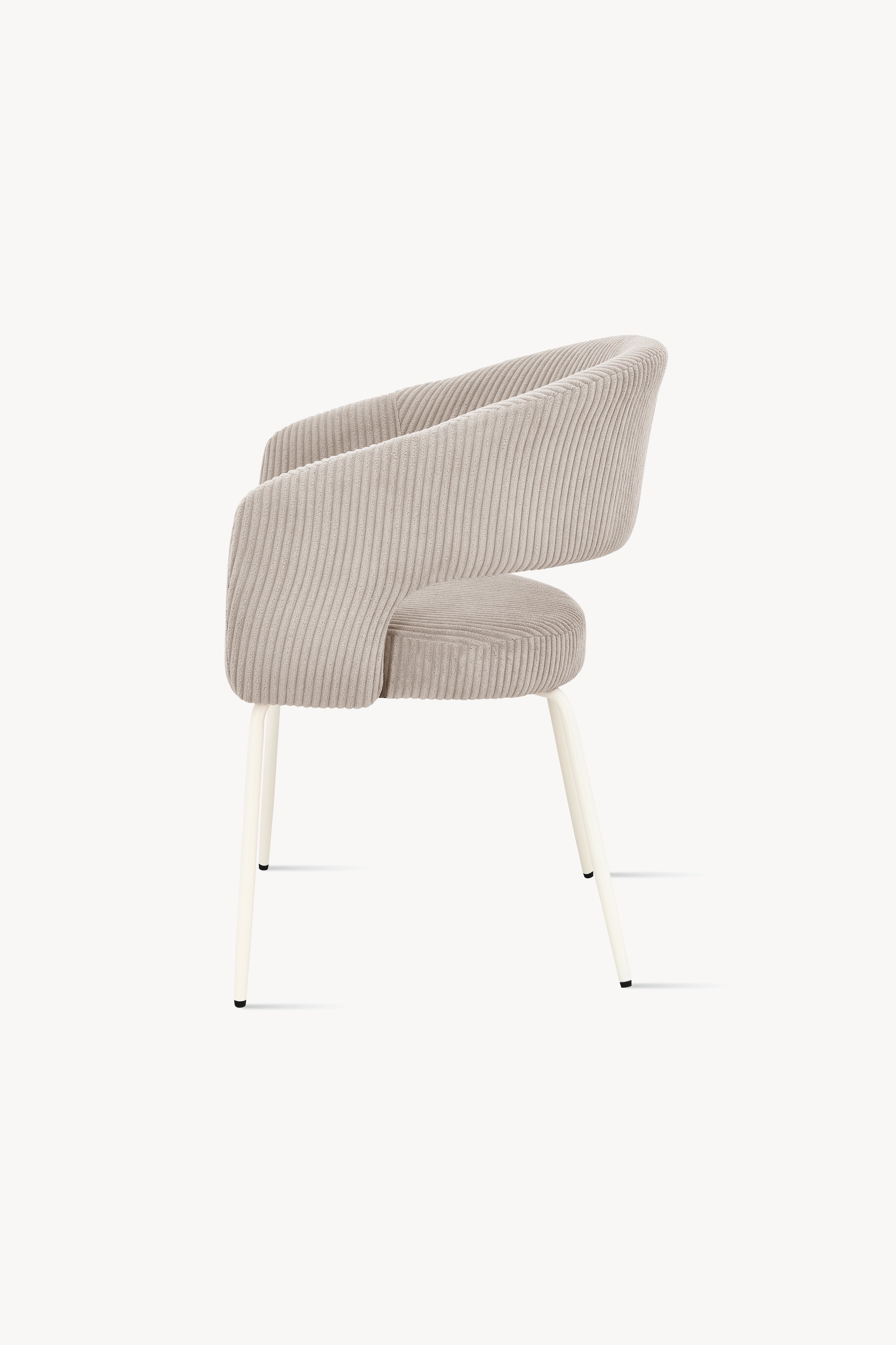 Victoria Fabric Chairs, Set of 2, Beige - Detail image 2