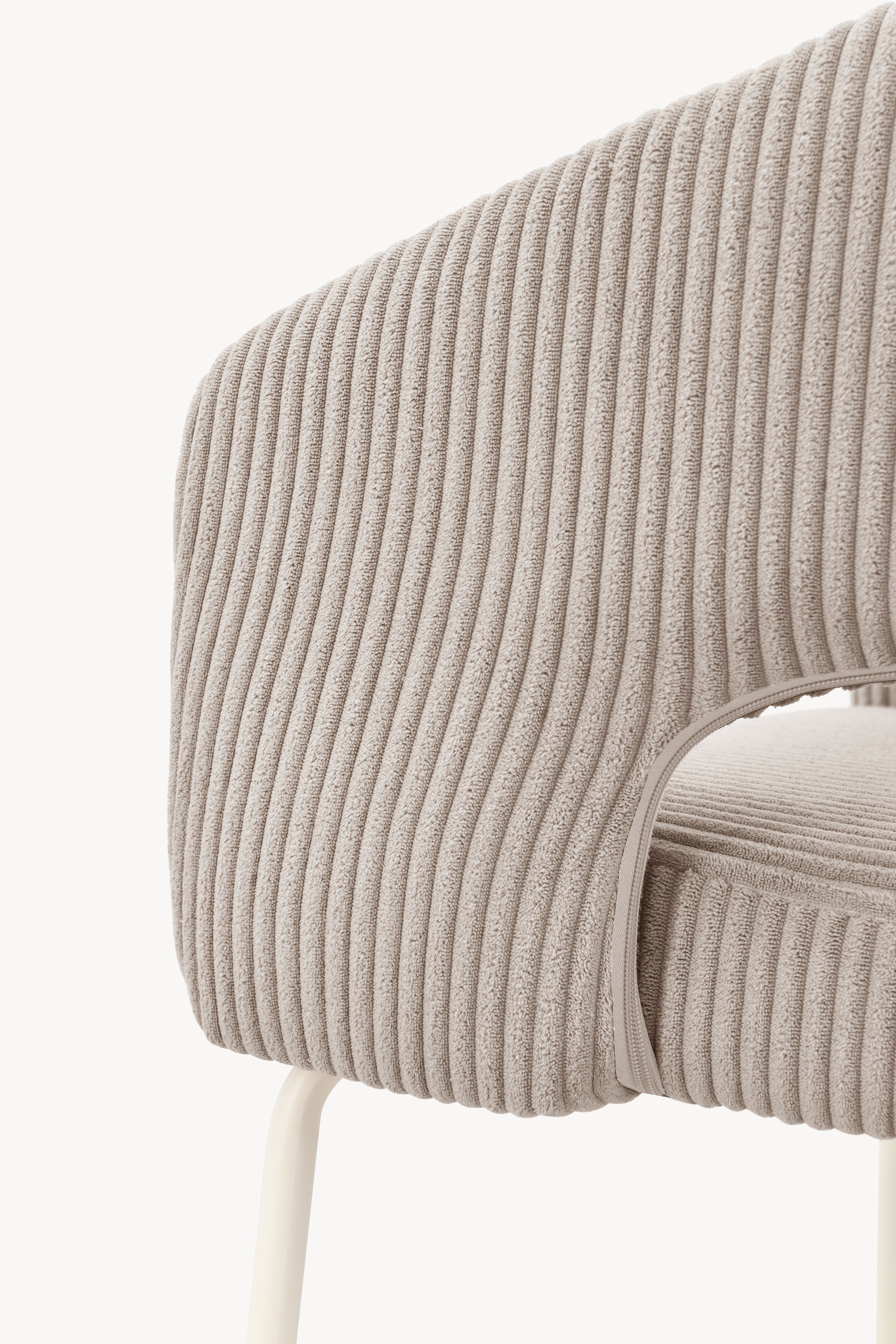 Victoria Fabric Chairs, Set of 2, Beige - Detail image 14