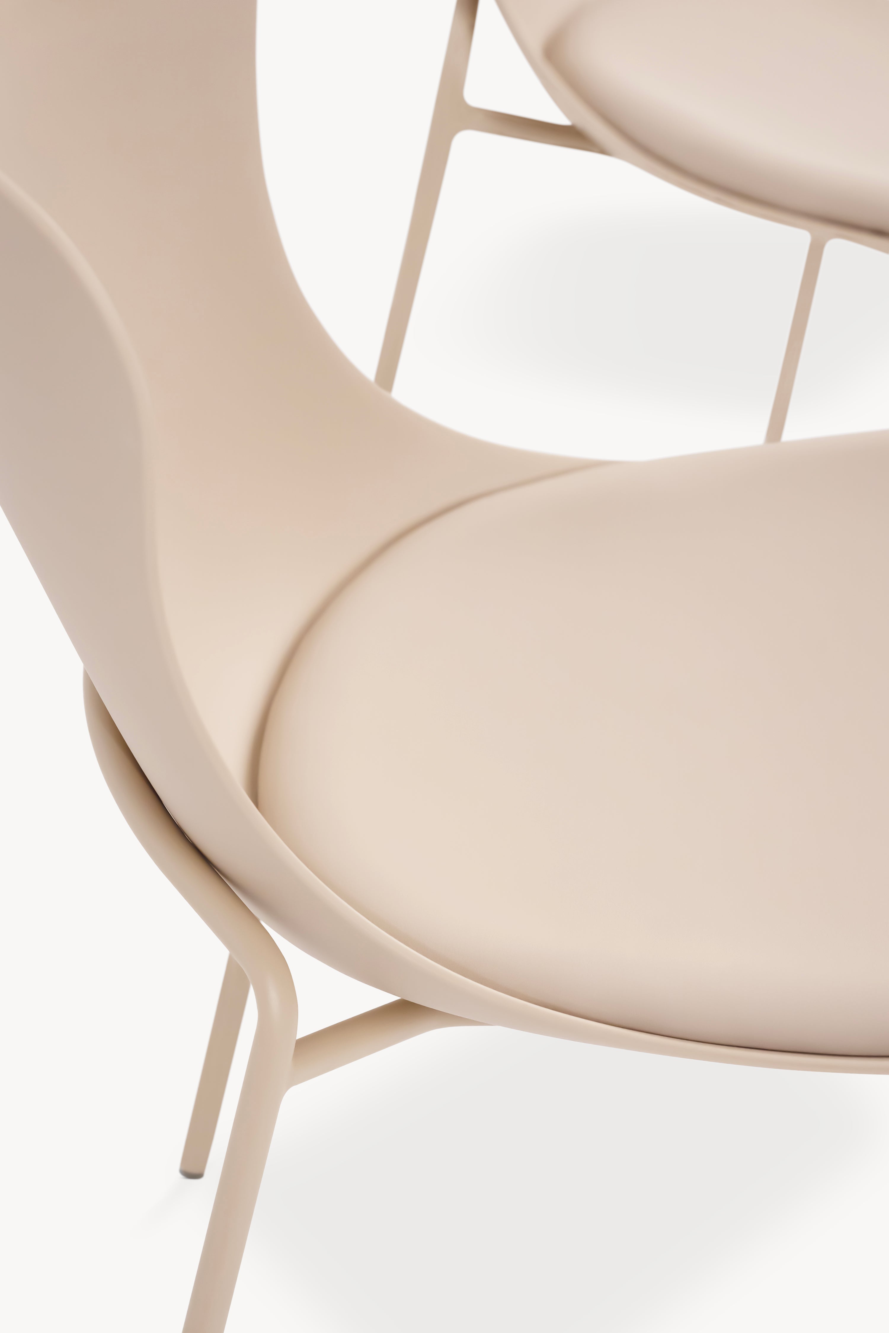Zoe stoelen, set van 2, Beige - Detailafbeelding 7