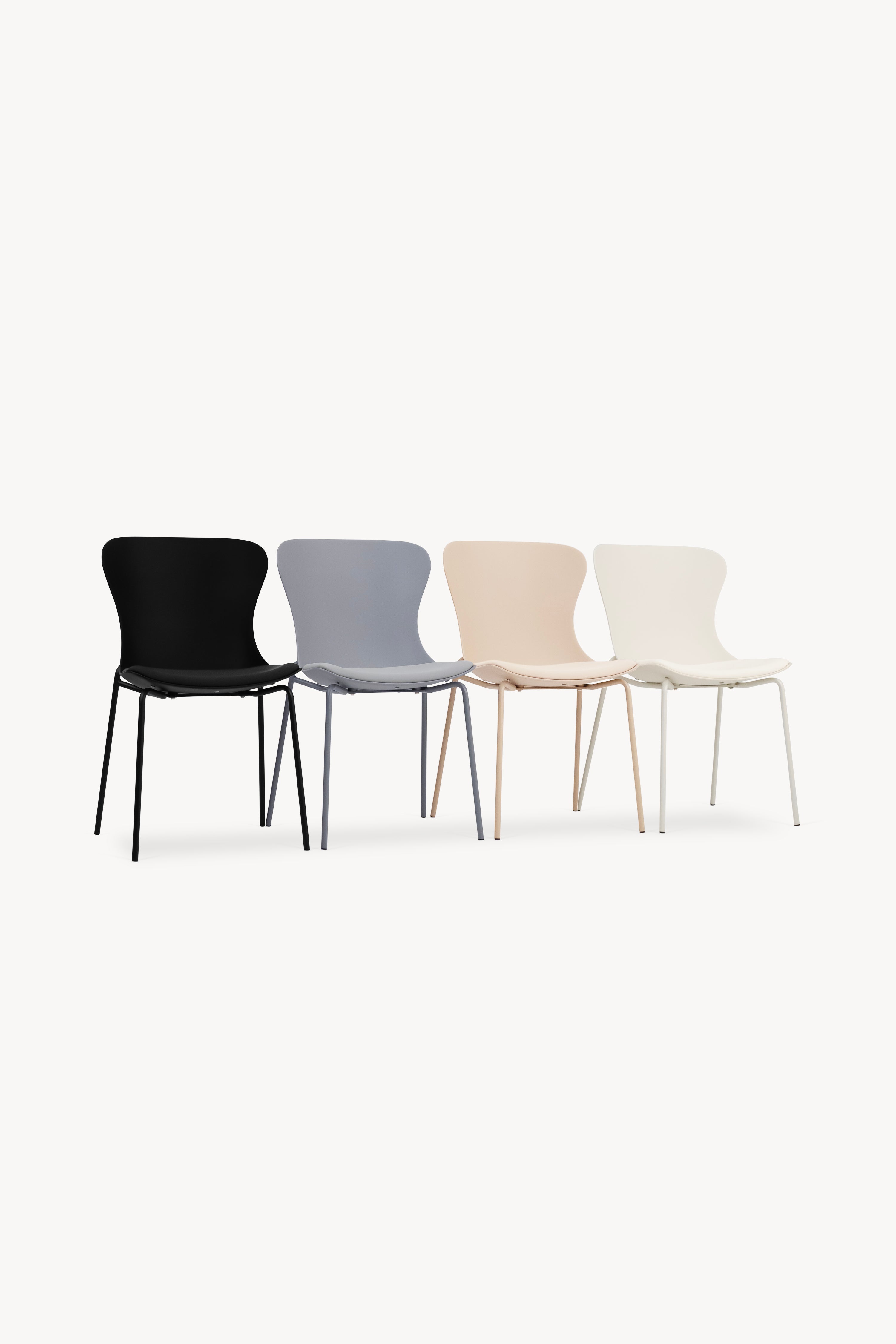 Zoe stoelen, set van 2, Zwart - Detailafbeelding 11