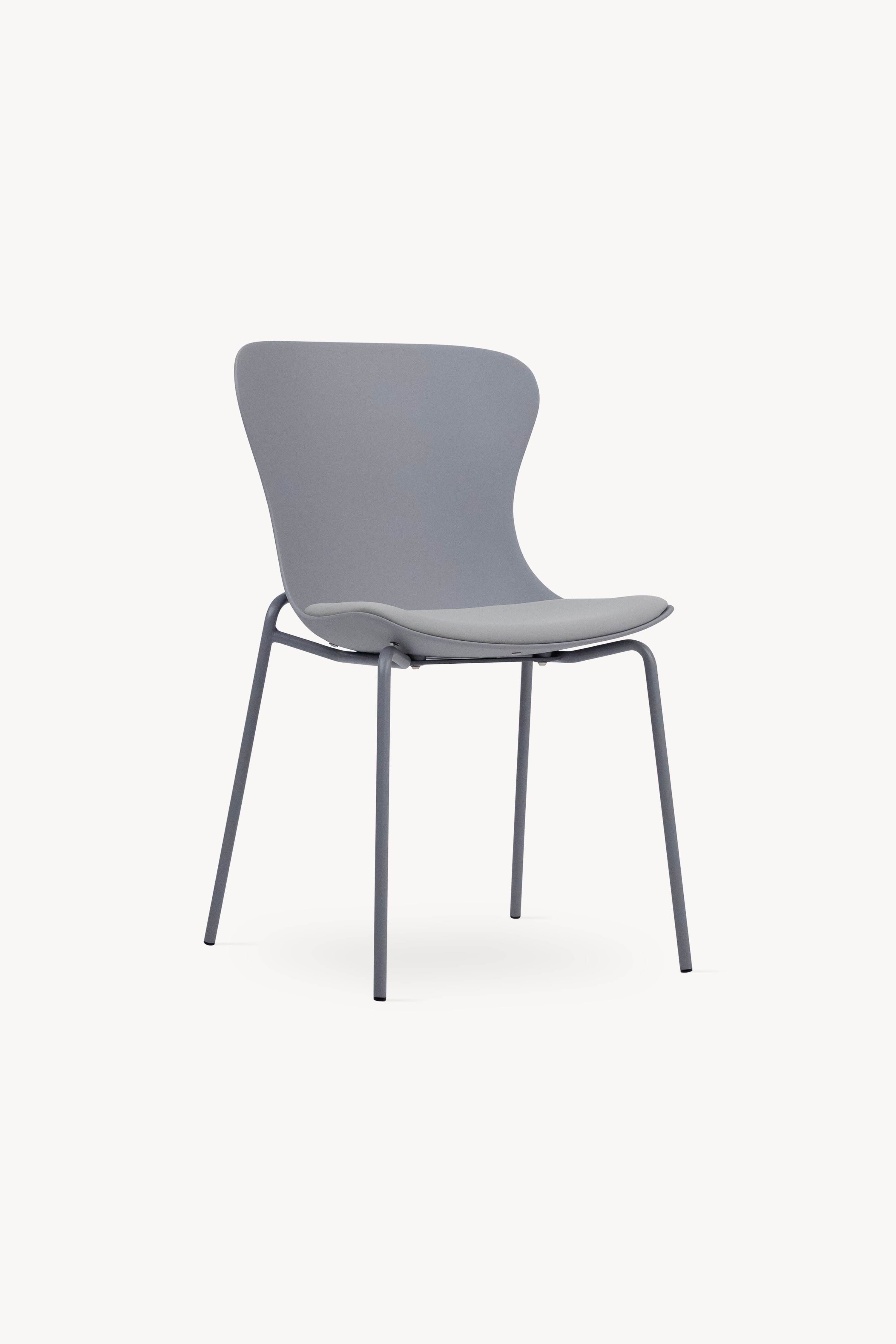 Zoe stoelen, set van 2, Grijs - Detailafbeelding 1