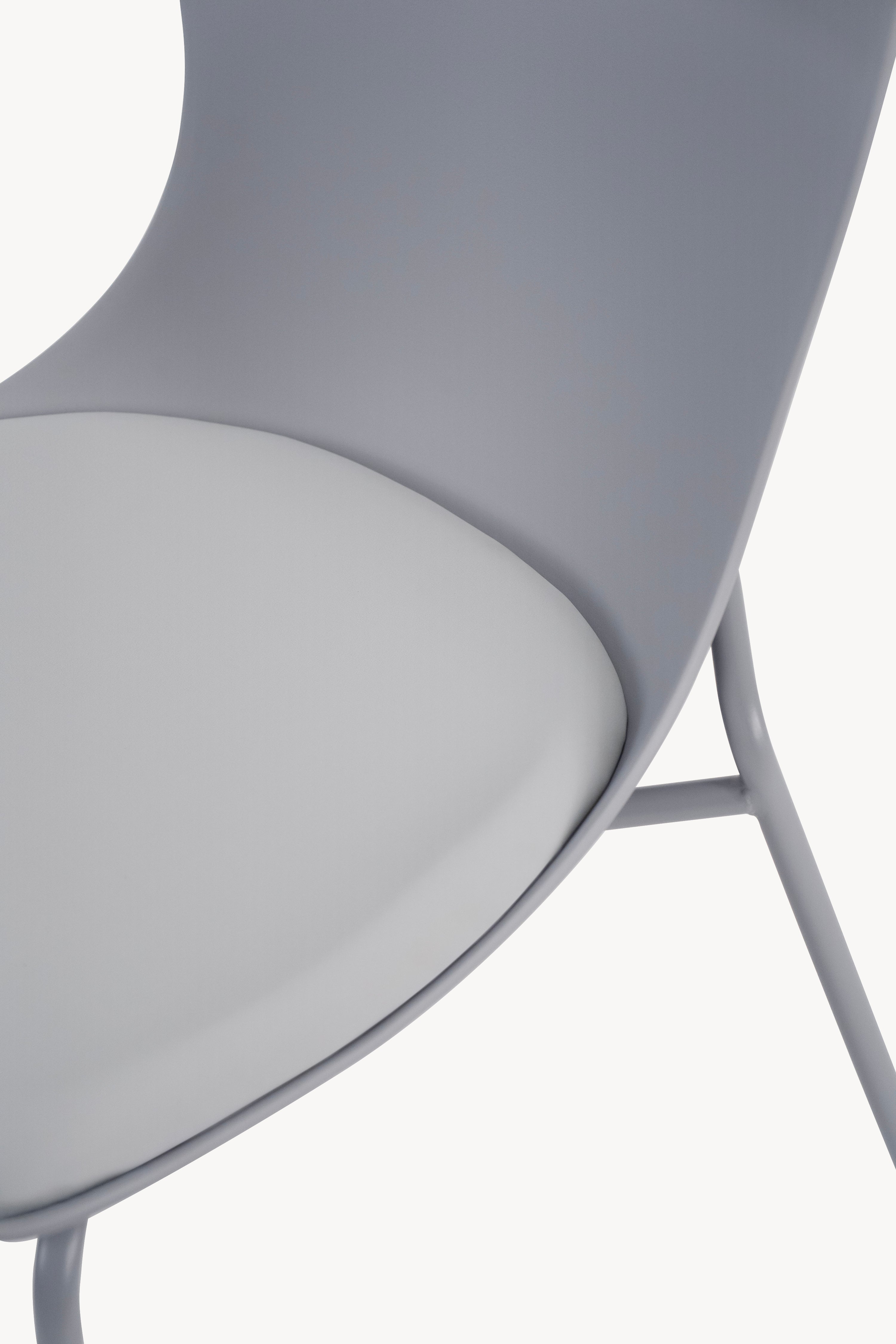 Zoe stoelen, set van 2, Grijs - Detailafbeelding 2
