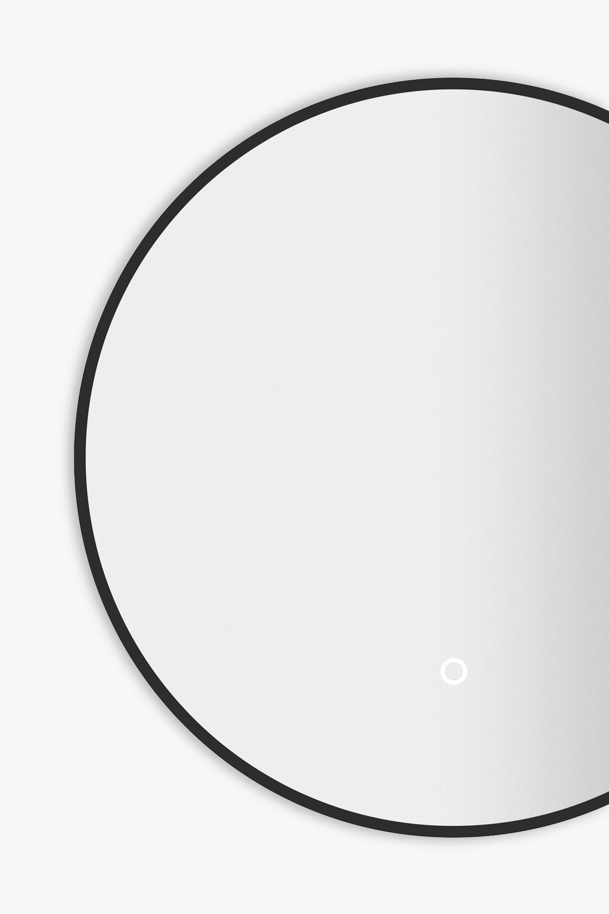 Miroir rond à LED Alice, Ø 80 cm, lumière blanc chaud - Image de détail 1