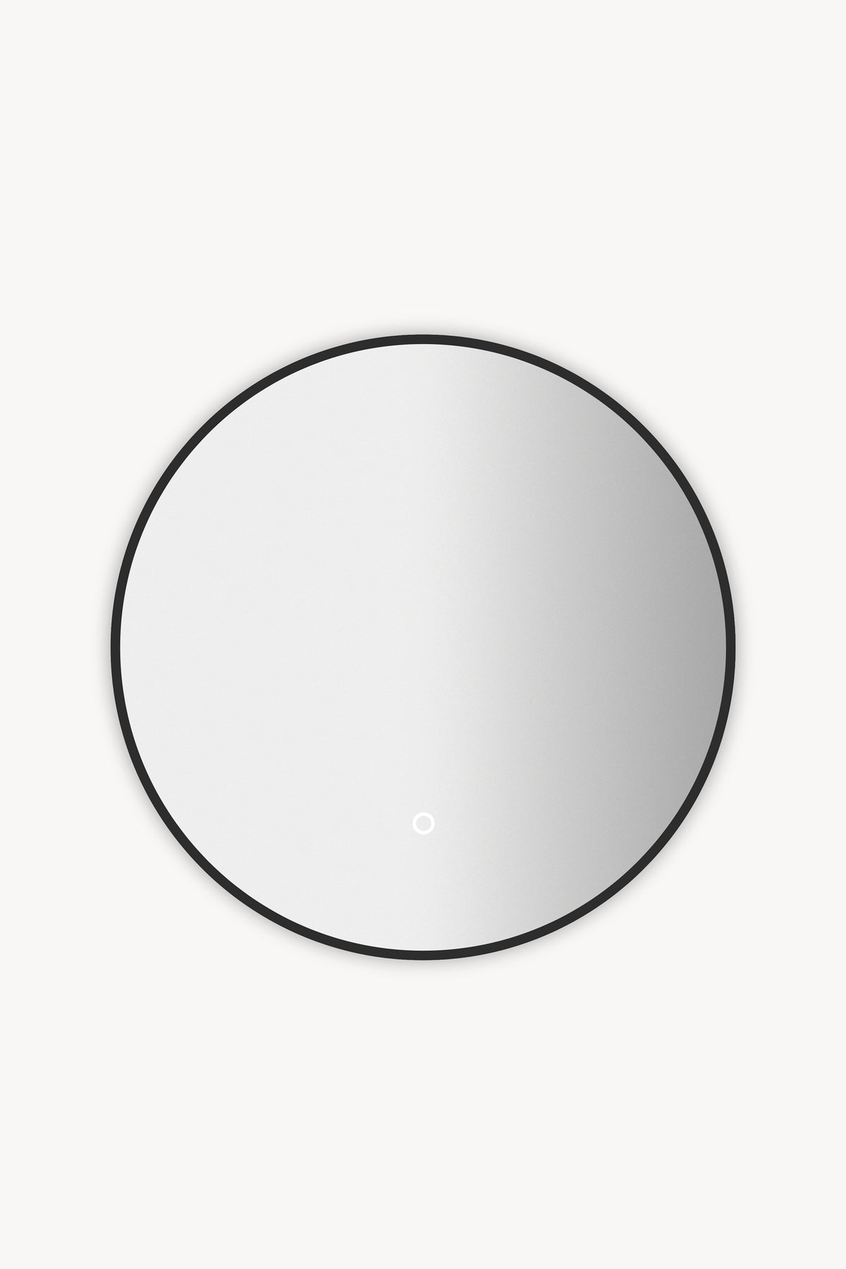 Miroir rond à LED Alice, Ø 80 cm, lumière blanc chaud