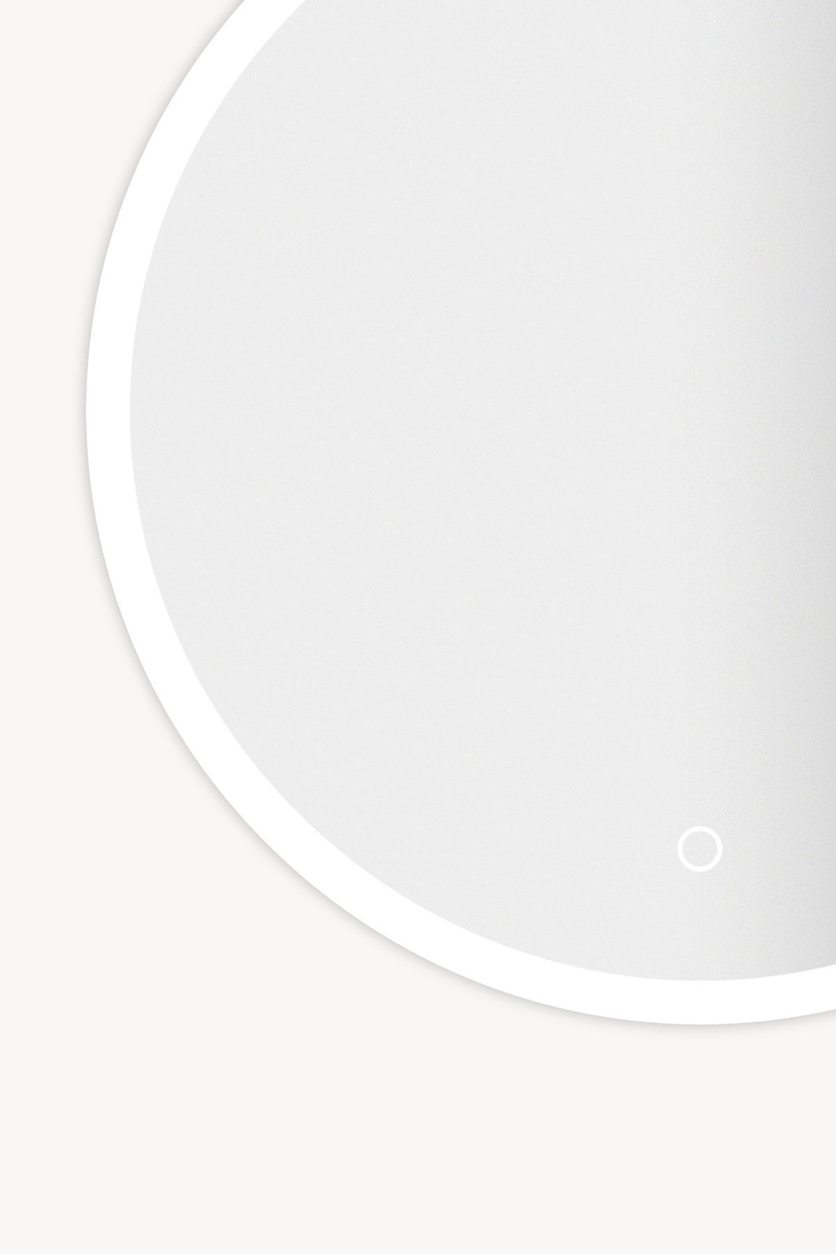 Miroir rond à LED Atena, Ø 60 cm, lumière chaude - Image de détail 2