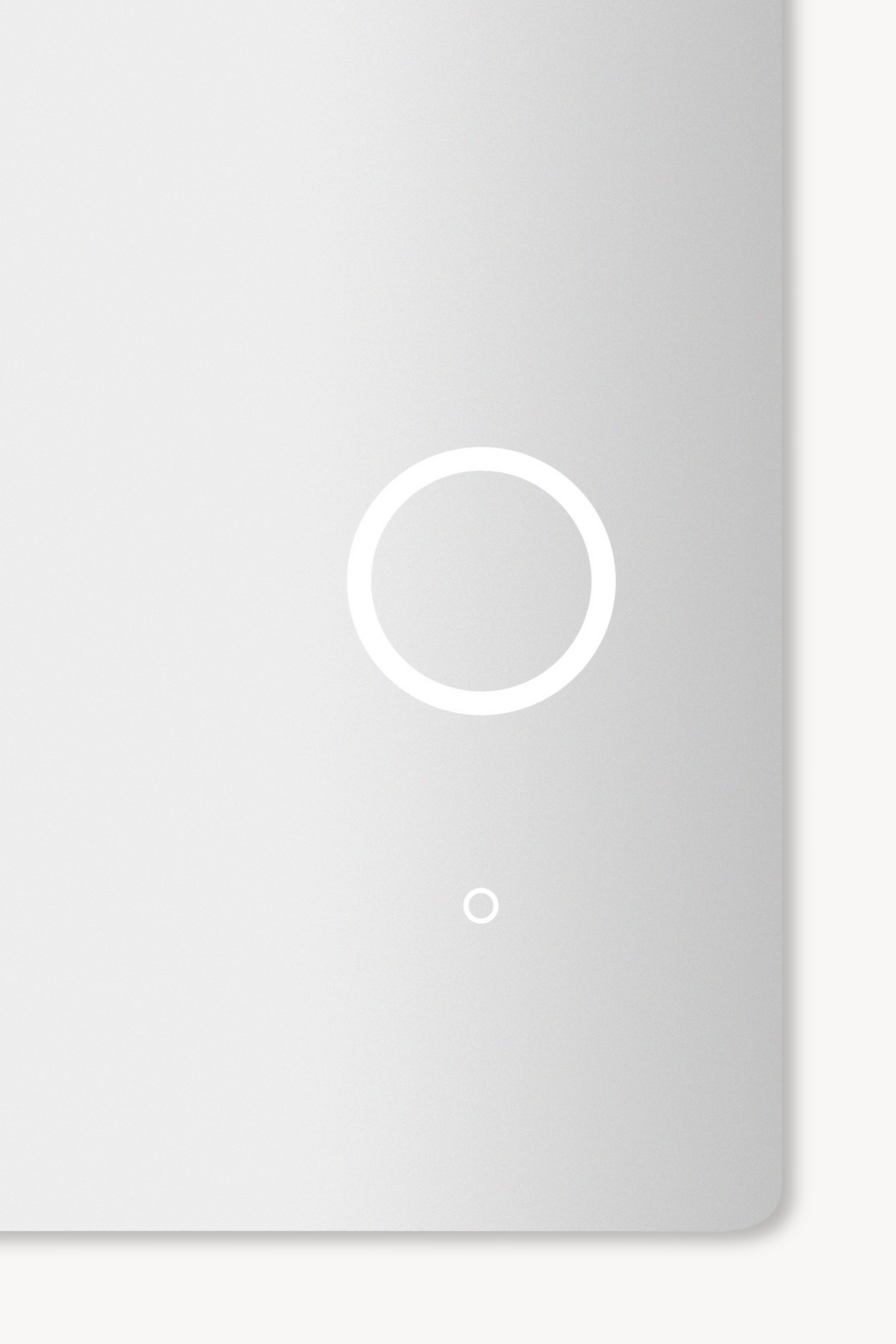 Rectangular LED mirror Cristina, 100x55 cm, warm white light - Detail image 1