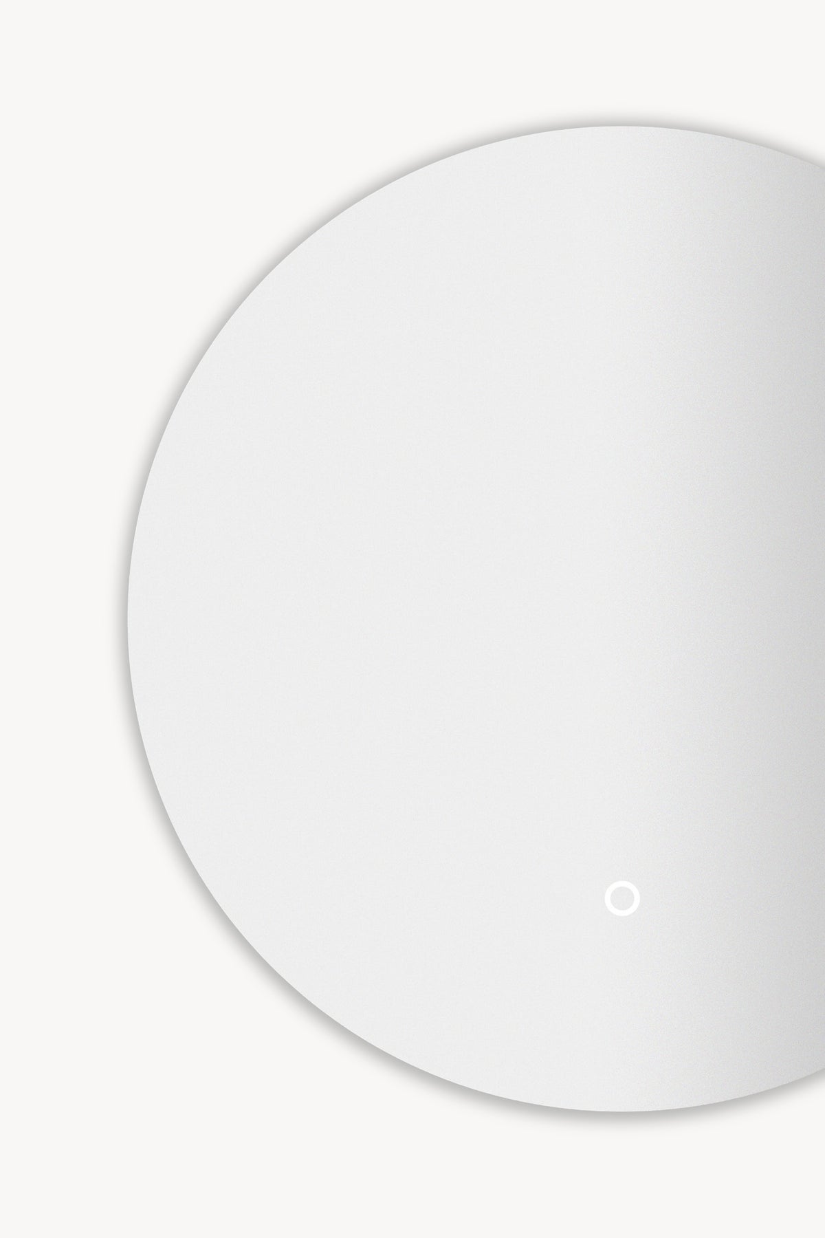 Miroir rond à LED Cristina, Ø 60 cm, lumière blanc chaud - Image de détail 2