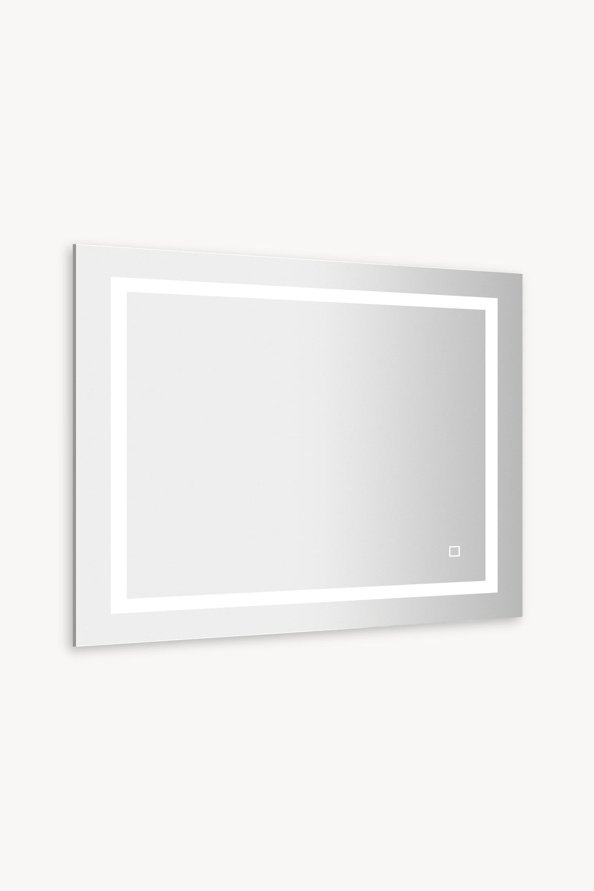 Rectangular LED mirror Erica, 80x70 cm, warm white light - Detail image 2