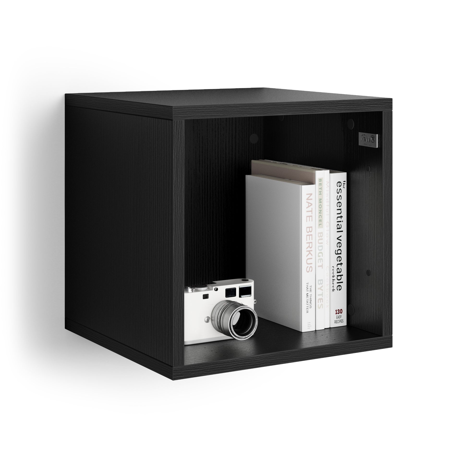 Wandkast X 36 zwart essen