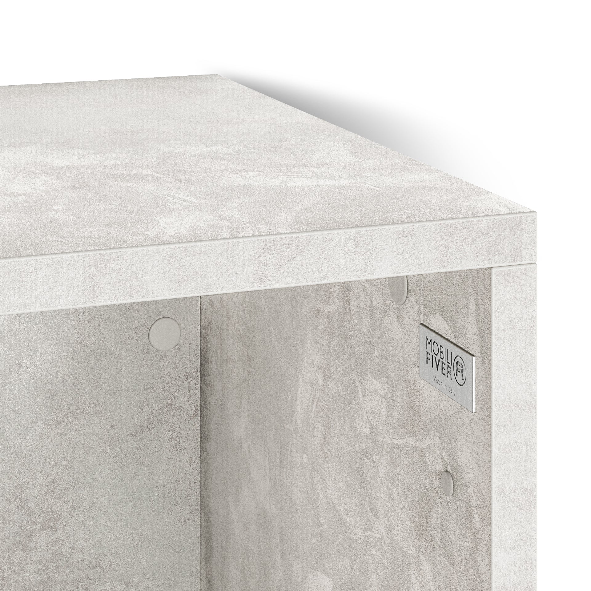Wandkast X 36 grijs beton