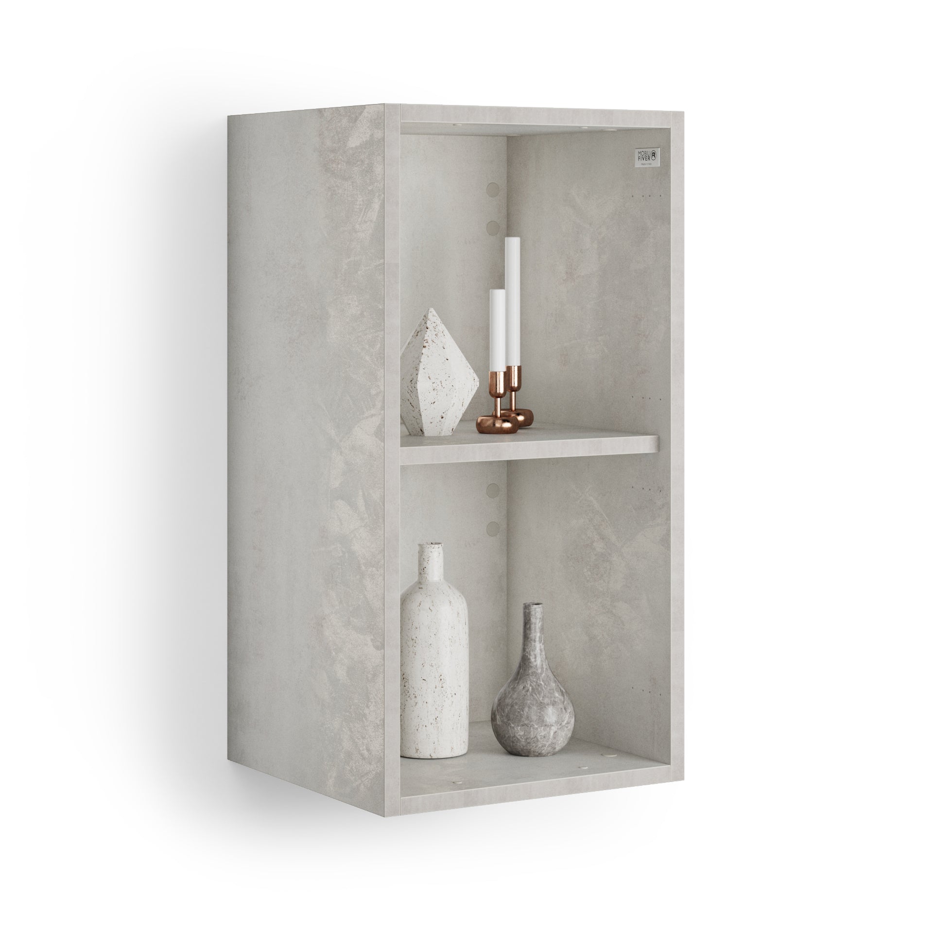 Armoire Suspendue X 70, Gris Béton - Detail image 1