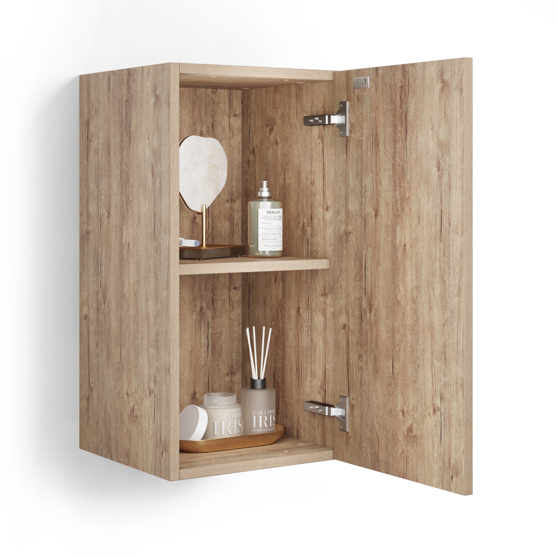 Wandkast easy 70 met opgaande klepdeur eiken - Detail image 3