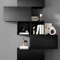 Easy Wall Unit 70 with Flap Door, Oak