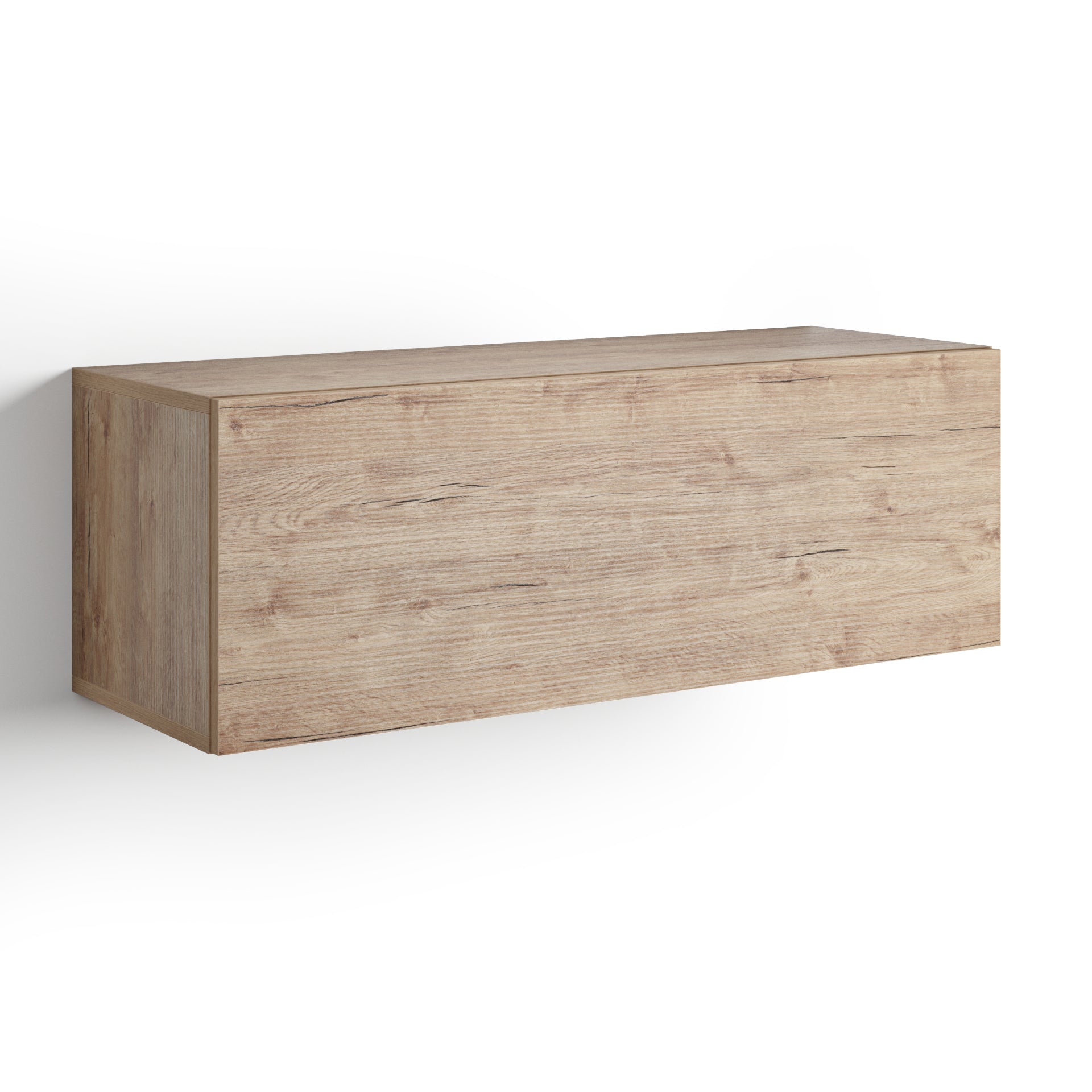 Easy Wall Unit 104 with Lift Up Door, Oak
