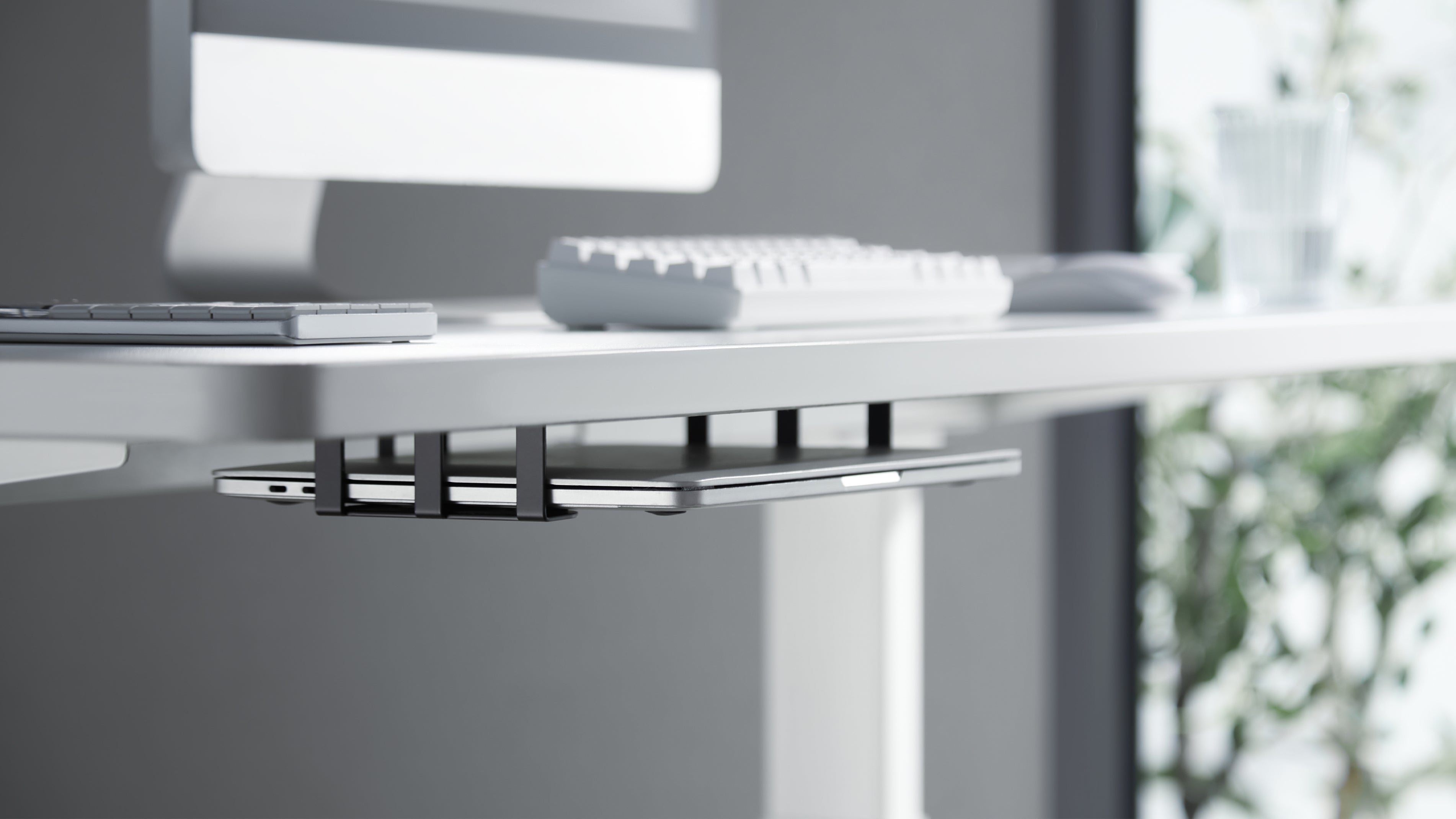Clara under-desk PC holder, black - Set image 3