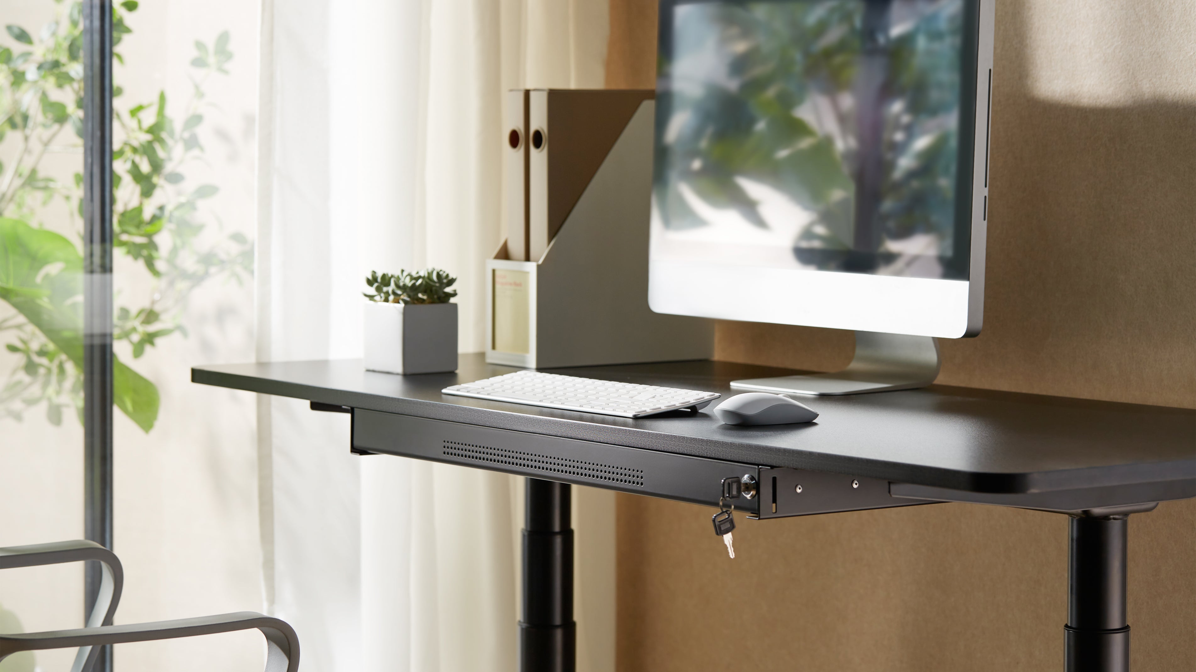 Clara desk drawer, black - Set image 3