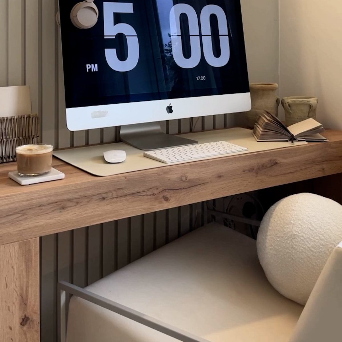 Evolution Desk 120x60, Light Oak with Two Legs