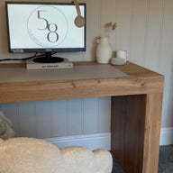 Evolution Desk 120x60, Rustic Oak with Two Legs