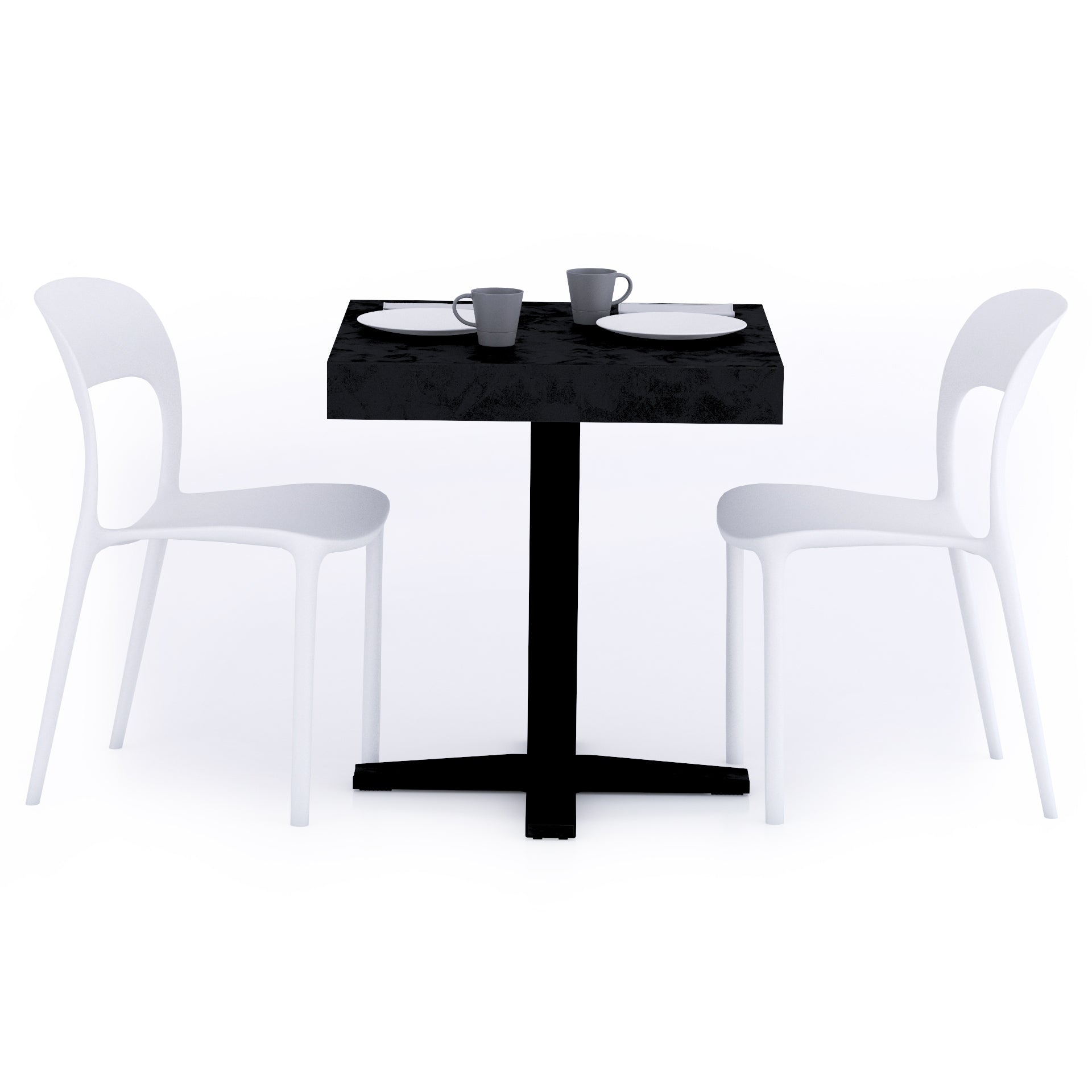 Mesa de Bar First, Cemento Negro
