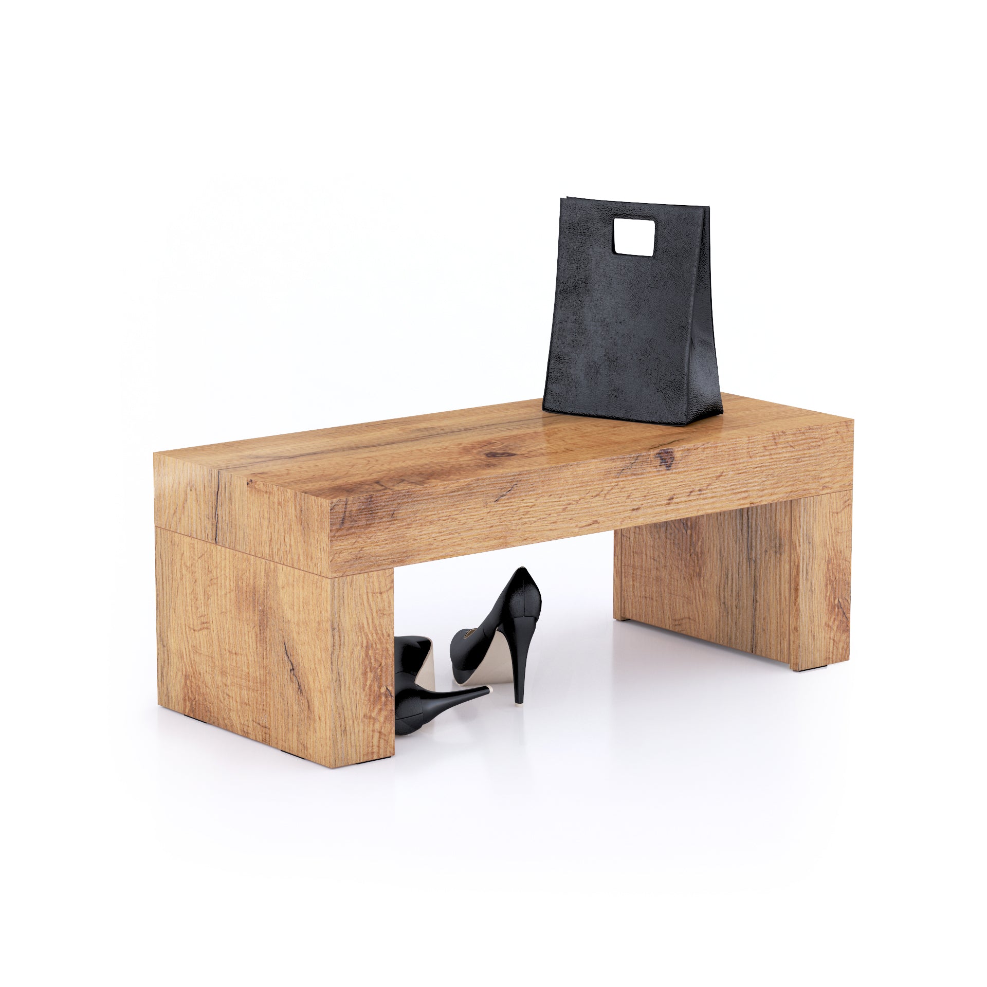 Banc Evolution, Bois Rustique - Main image