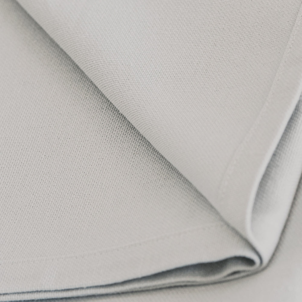 Runner da Tavola Gioele in cotone 45x200, Grigio chiaro - Immagine dettaglio 5