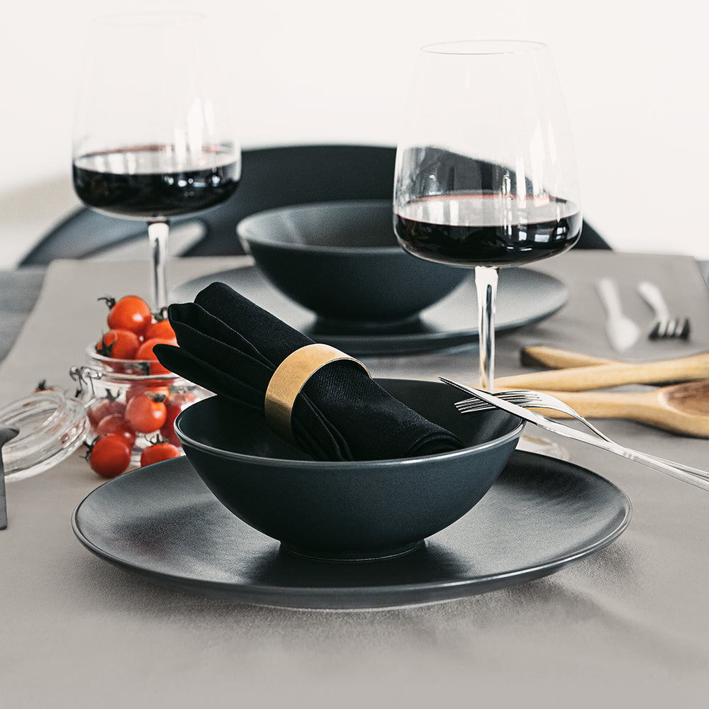 Runner da Tavola Gioele in cotone 45x280, Grigio chiaro - Immagine dettaglio 5